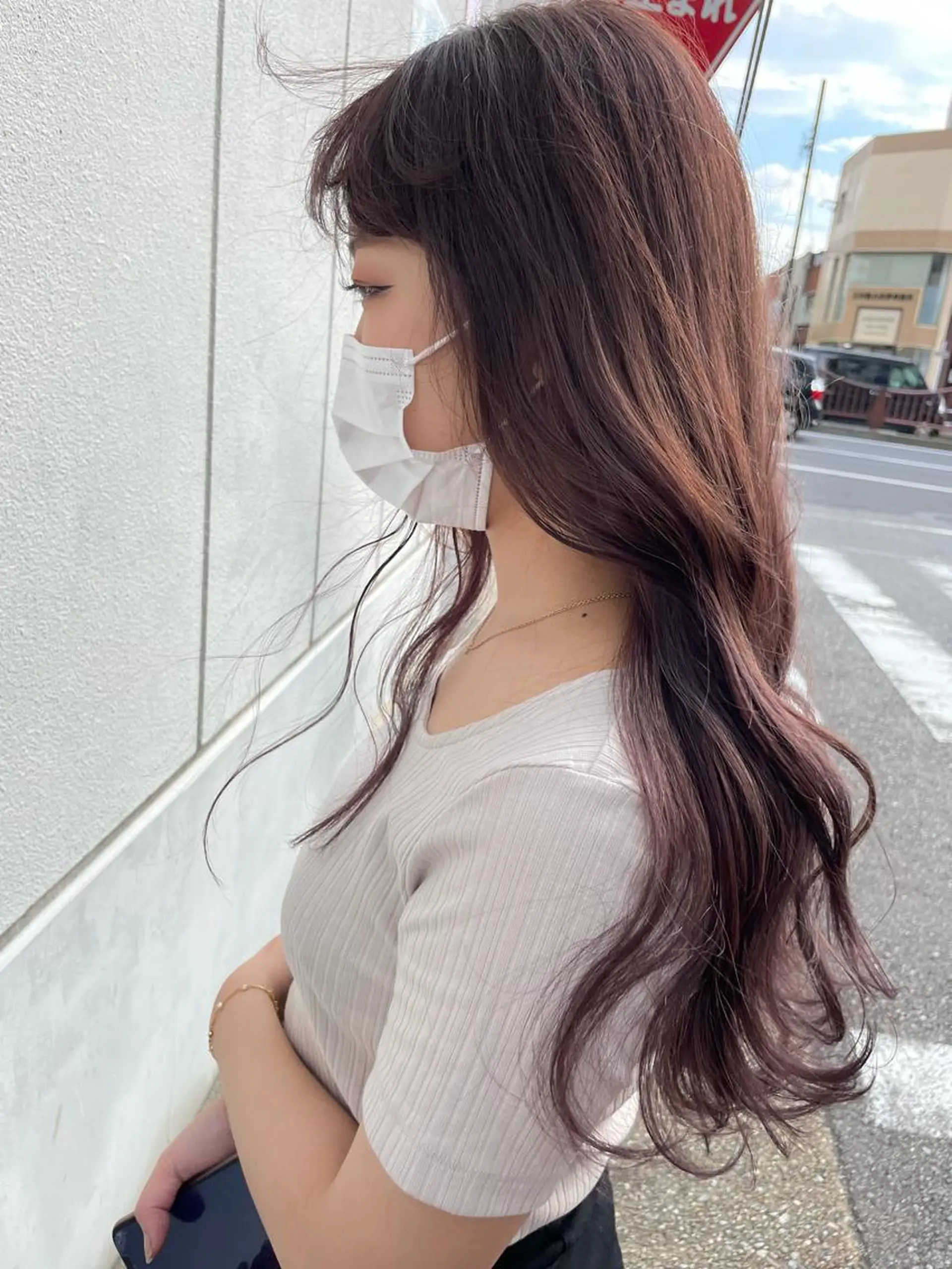 ロング カラー 高橋 みく/ minim 暖色のヘアスタイル