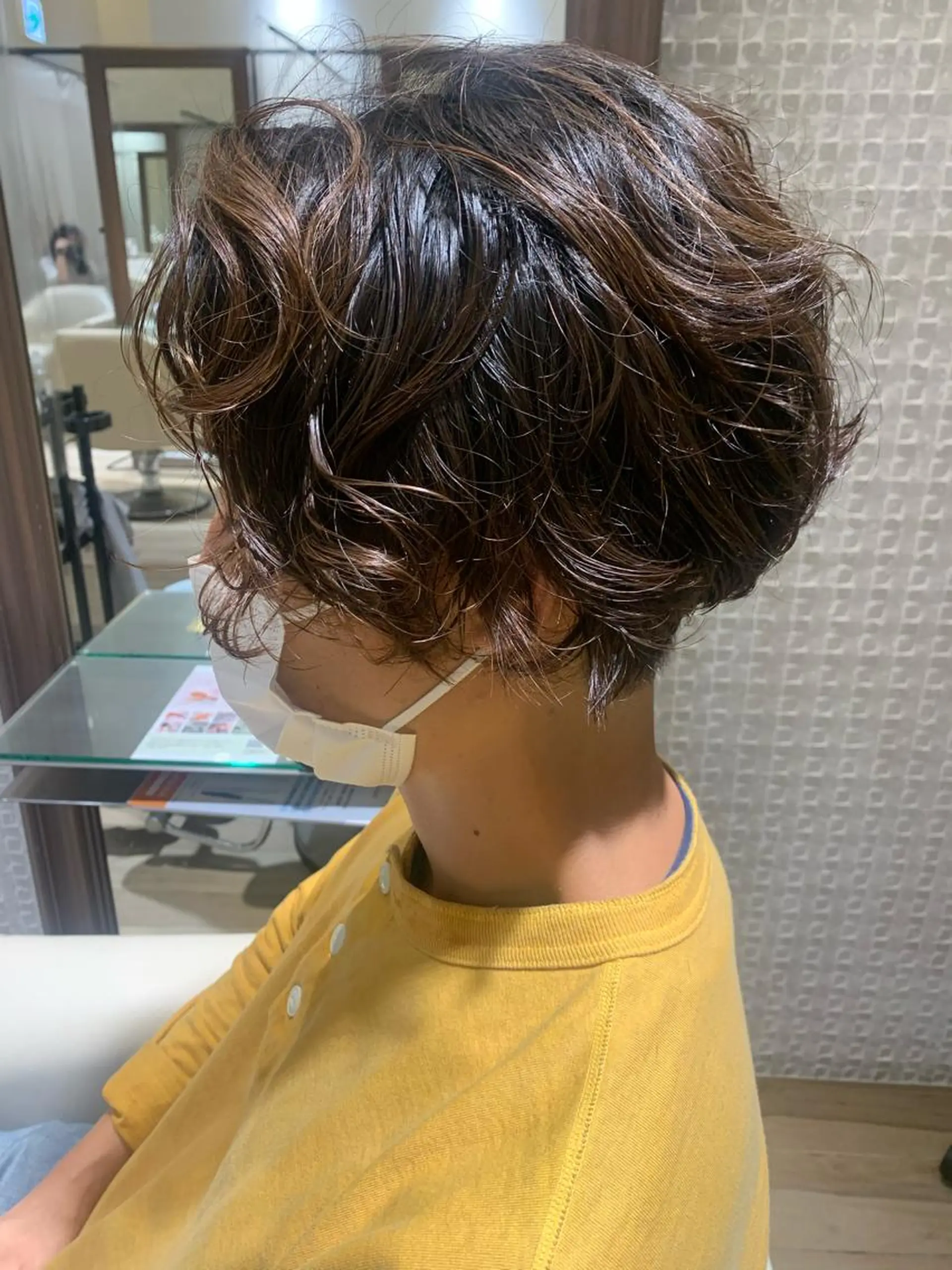 パーマ メンズ ZELE 南浦和所属・清水 愛歌のヘアスタイル