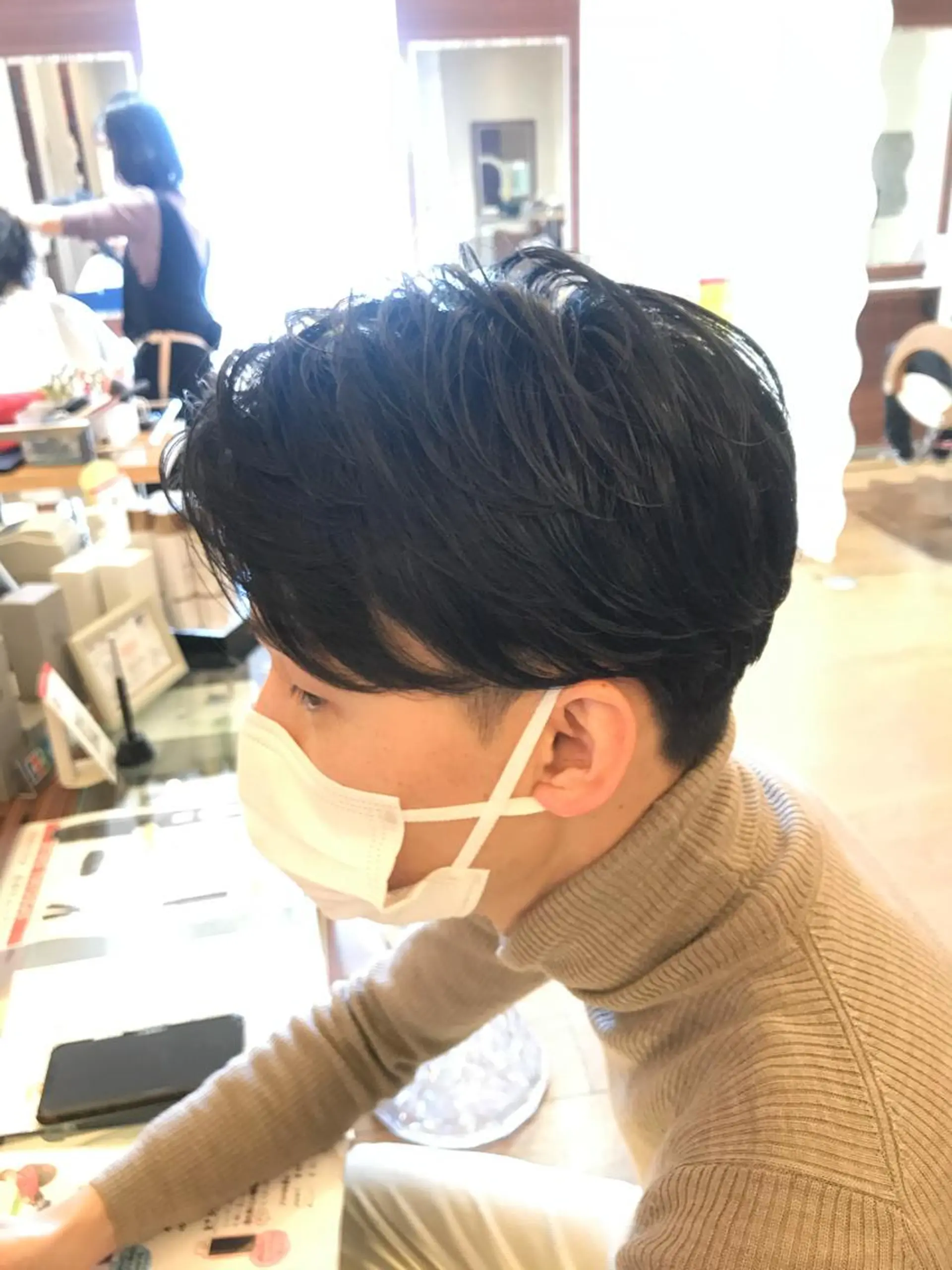 パーマ メンズ メンズパーマ ニュアンスパーマ CRE'PS HAIR HIMAWARI所属・山本 大智のヘアスタイル