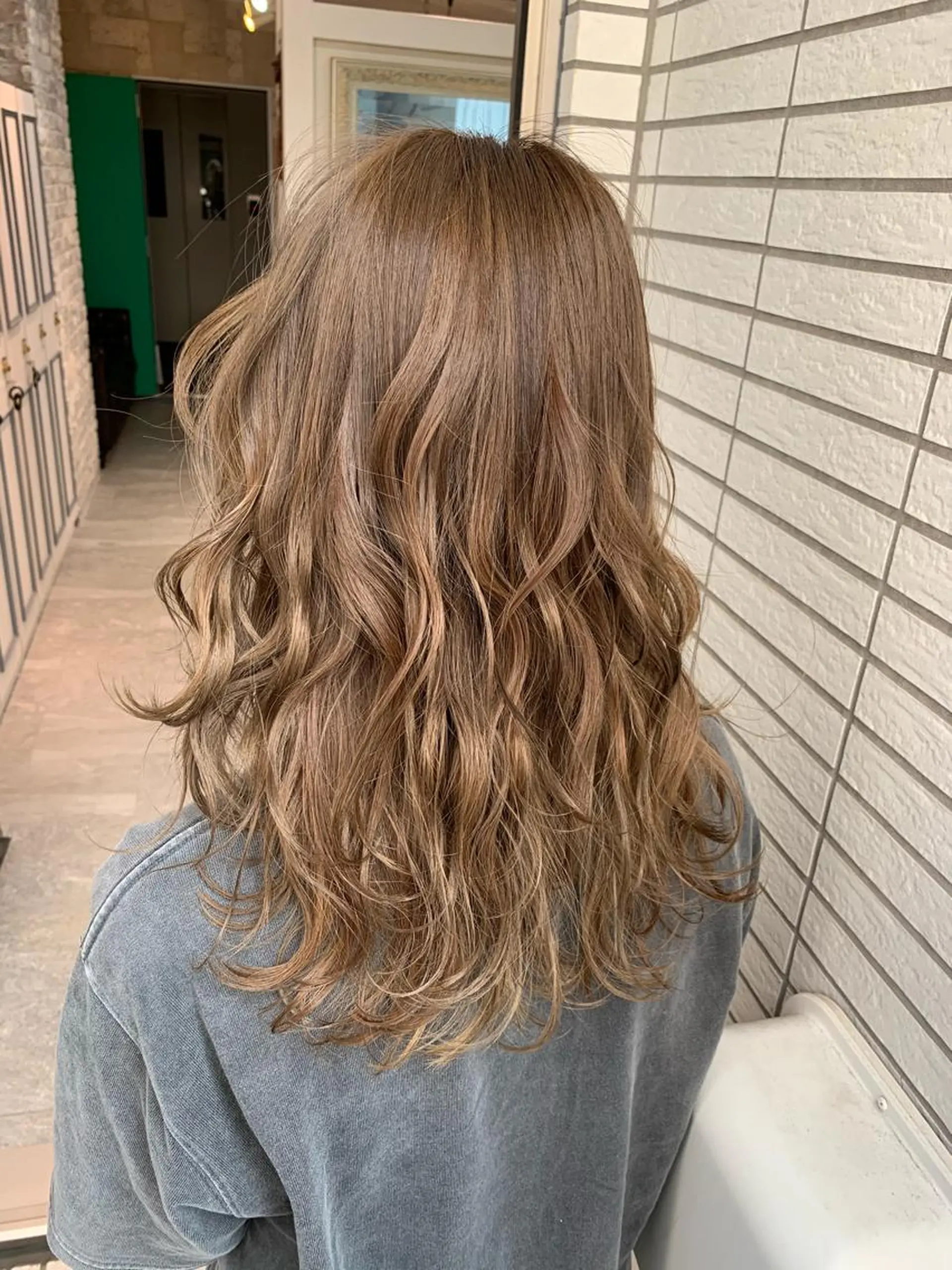 セミロング 🤍韓国風ヘア 柴田真帆🤍のヘアスタイル