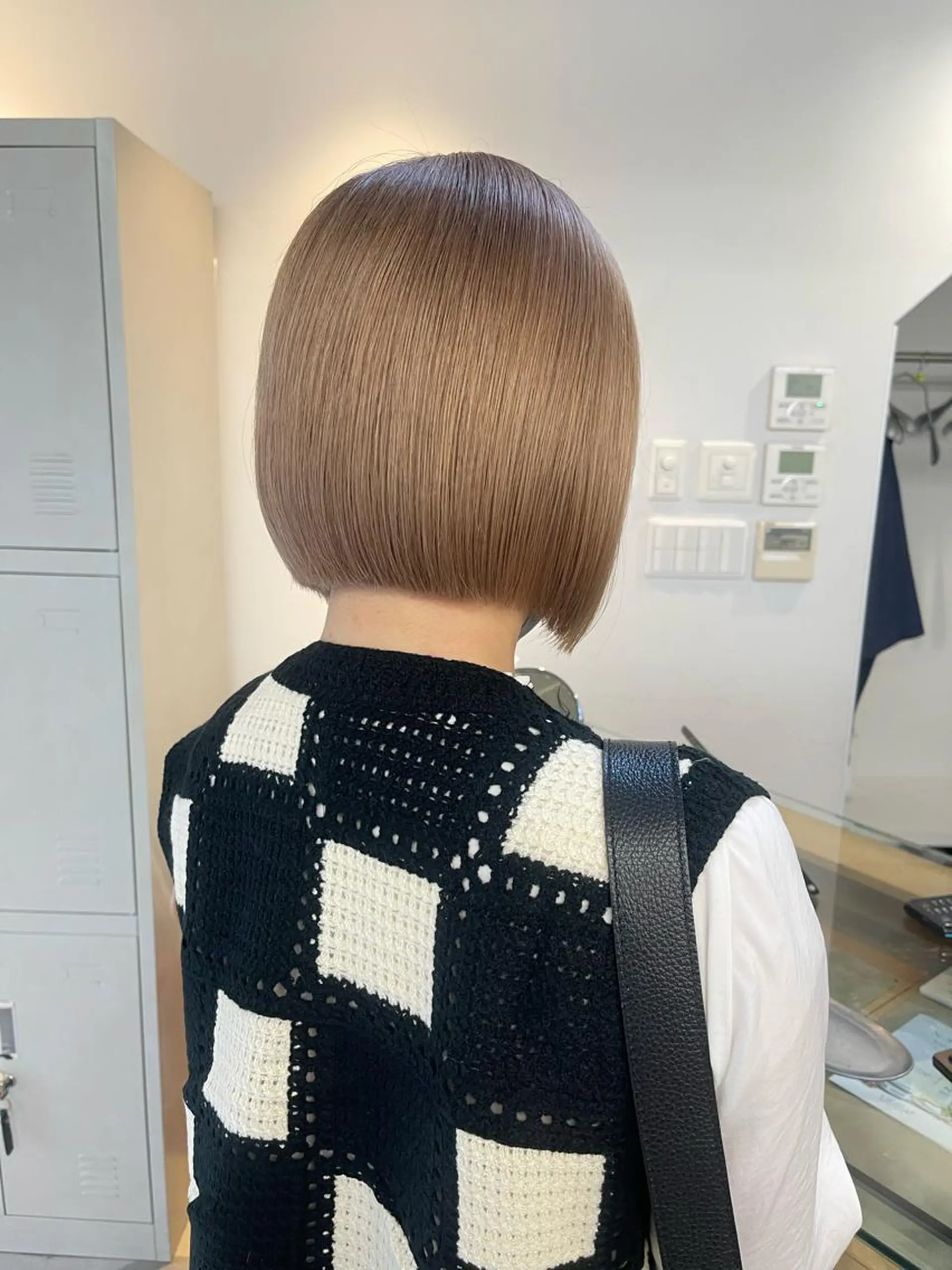 ショート ヘアカラー トリートメント 渋谷ケアブリーチ Suuのヘアスタイル