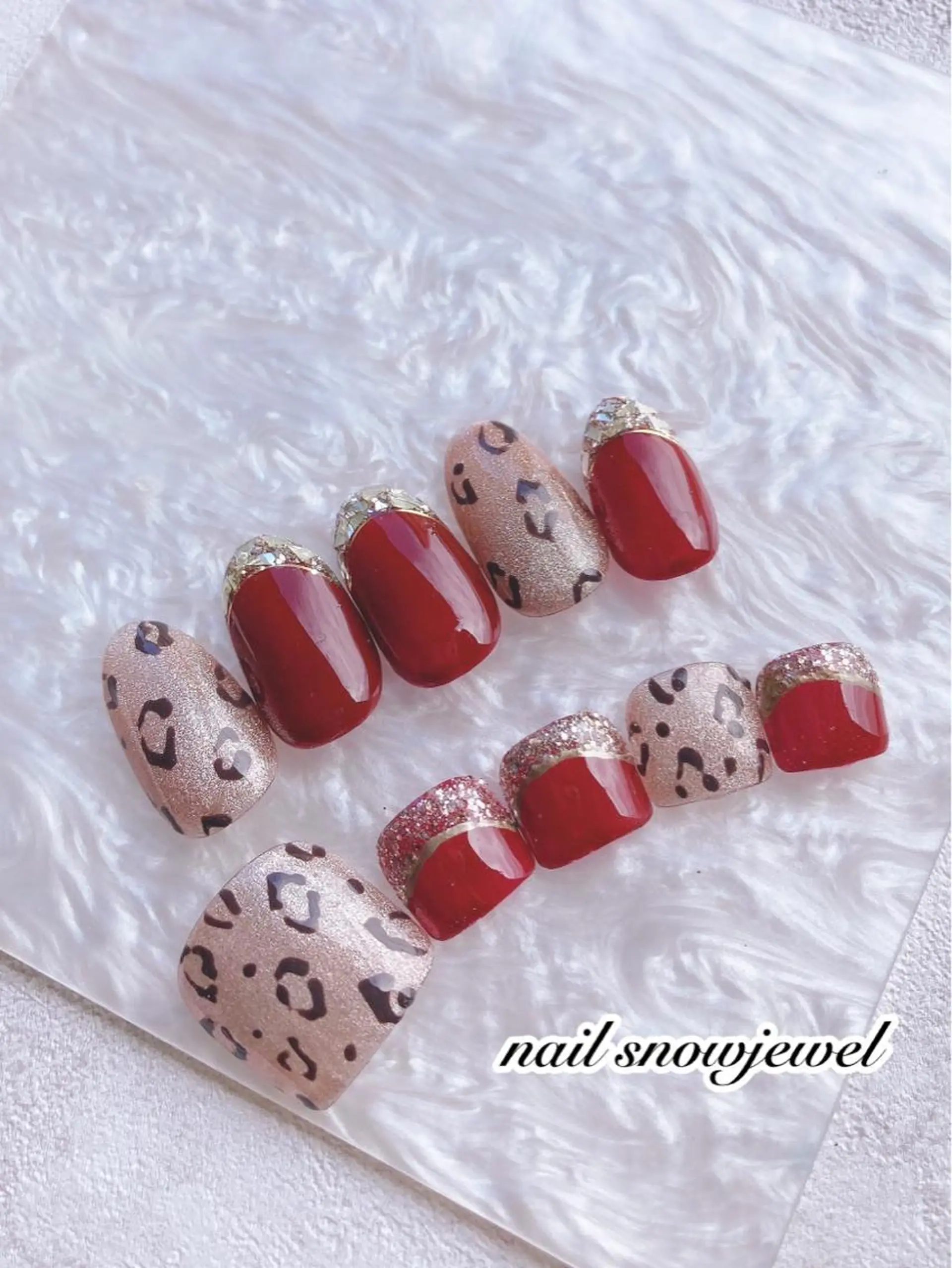 ネイル nail snowjewelのネイルデザイン