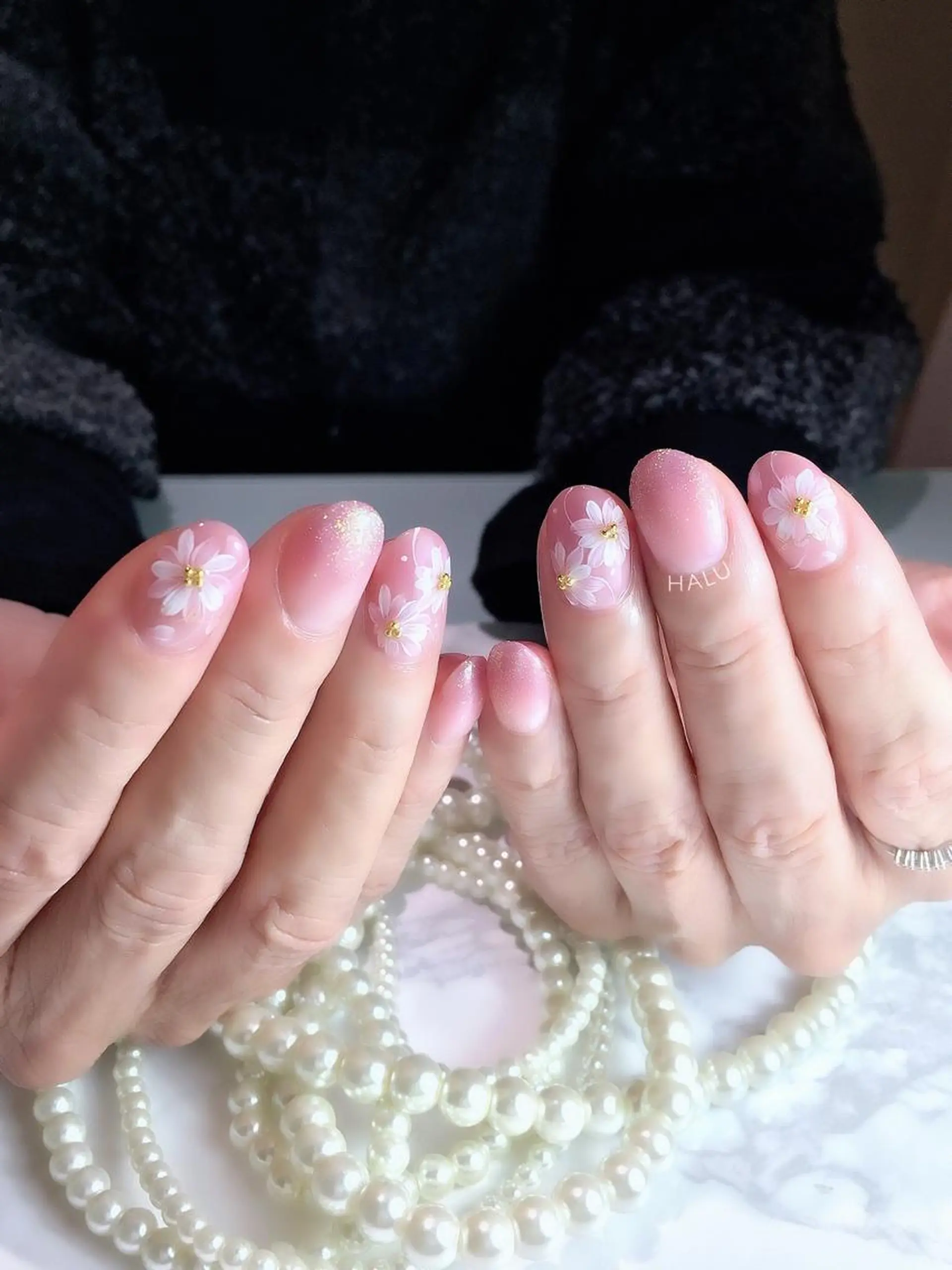 ネイル キラキラネイル HALU ハルのネイルデザイン