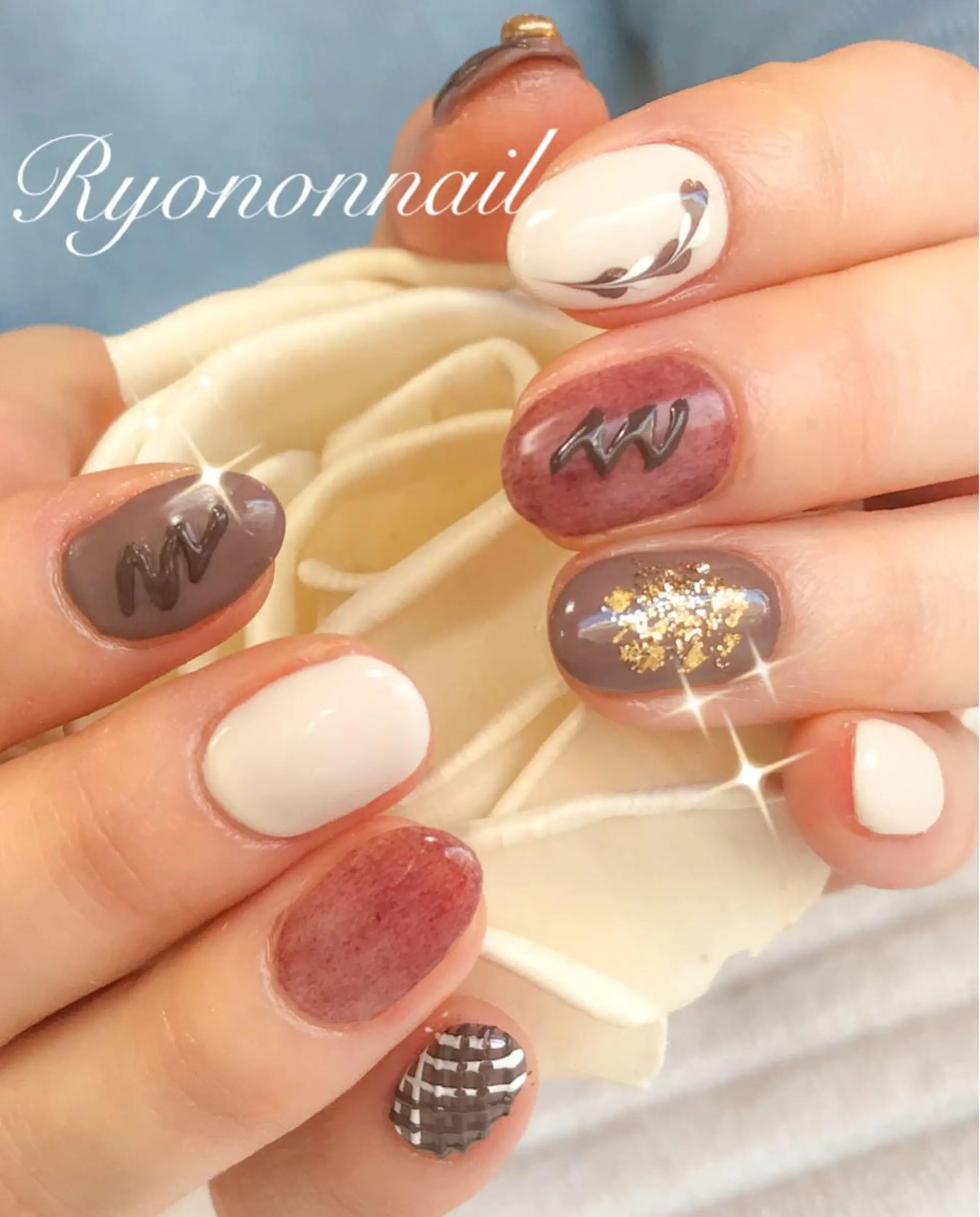ネイル Ryononnail(リョノンネイル)所属・Ryononnail 上谷典子のネイルデザイン