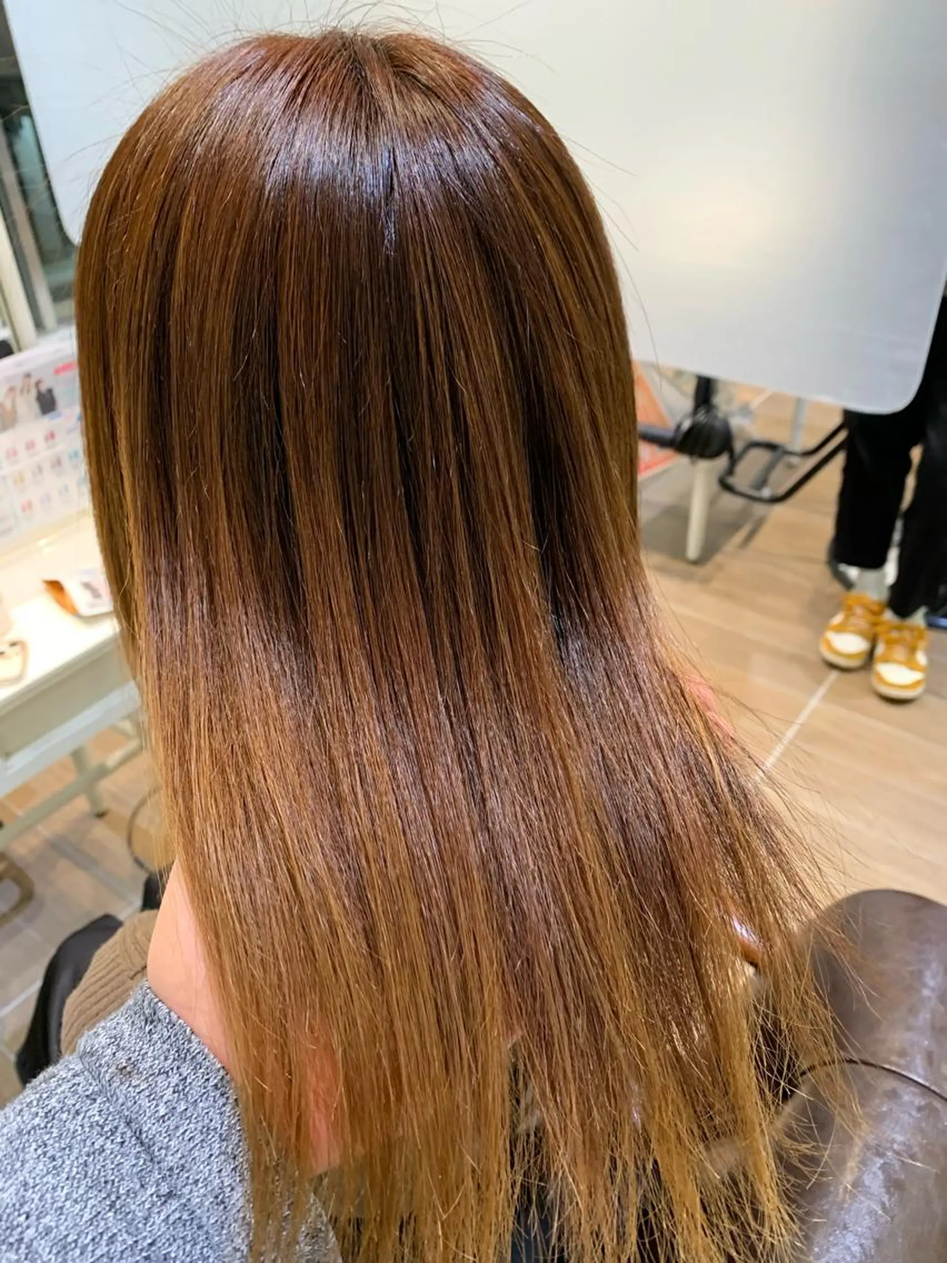 ミディアム 白髪染め /増田桃子のヘアスタイル