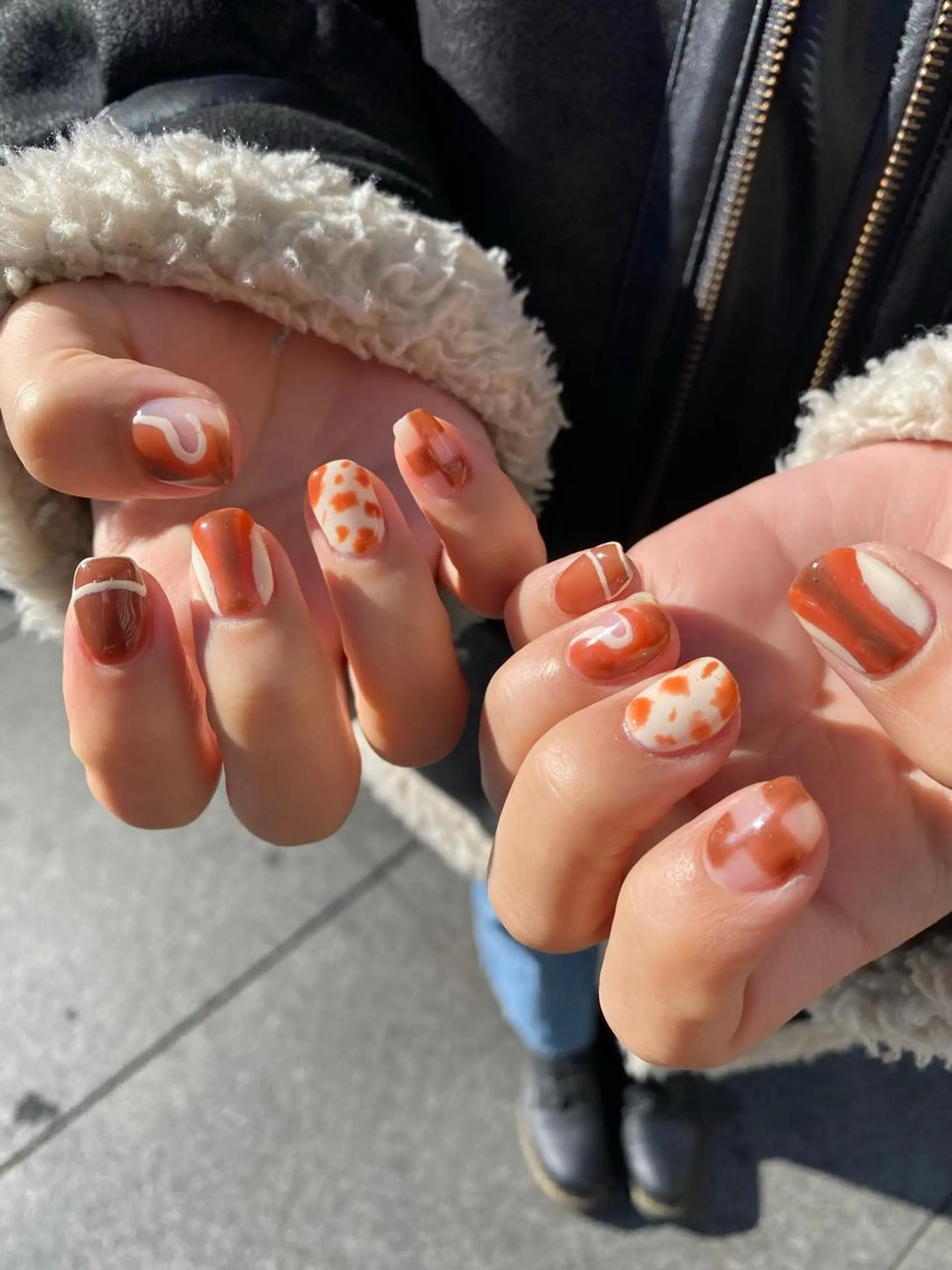 ネイル アートネイル 個性派／中韓ネイル SAKURAのネイルデザイン