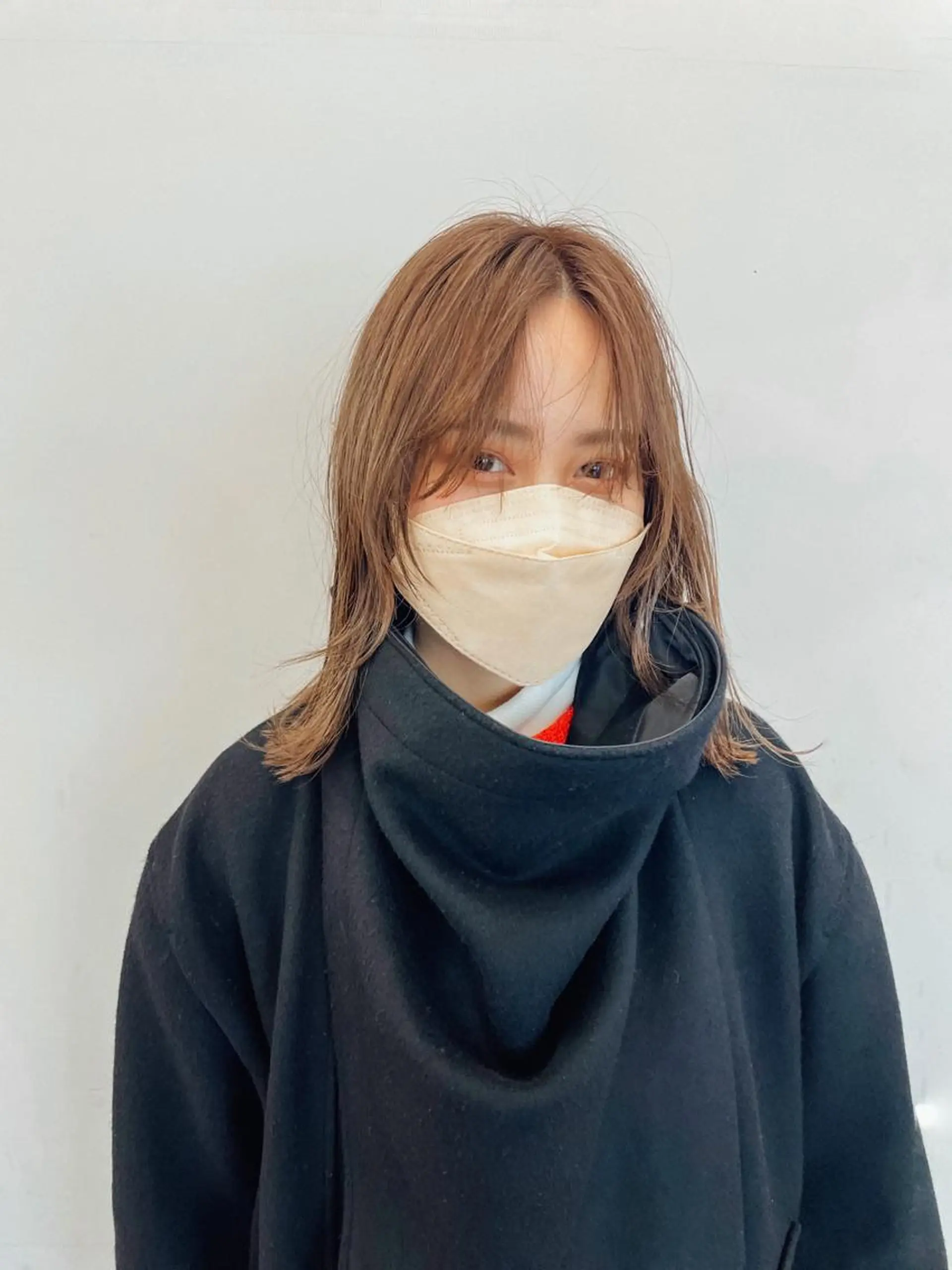 ミディアム カラー カット ヘアカラー 関 京磨のヘアスタイル