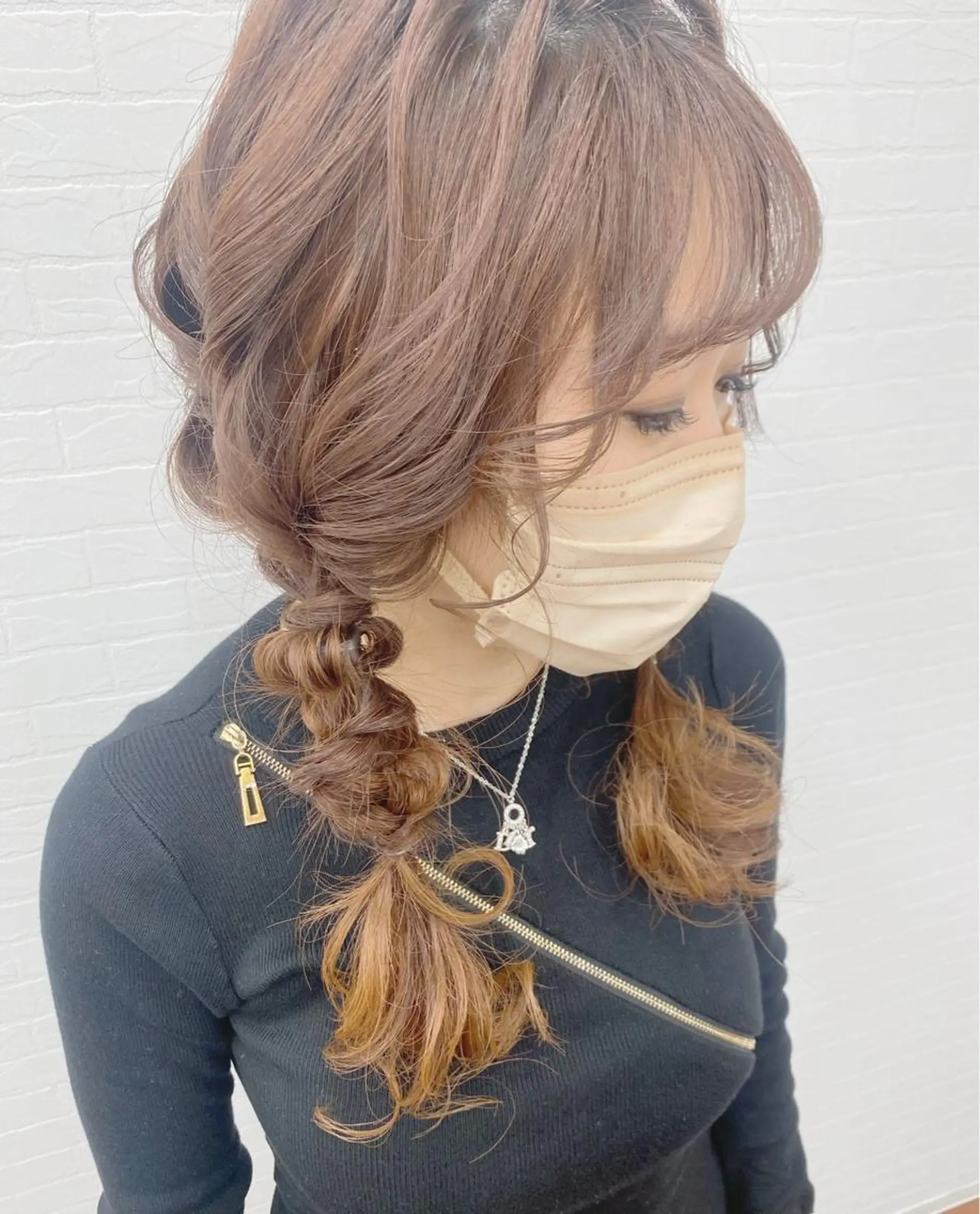 セミロング ヘアアレンジ ヘアセット GRANLUSSO 〜グランルッソ駅前店所属・木口 嘉美のヘアスタイル