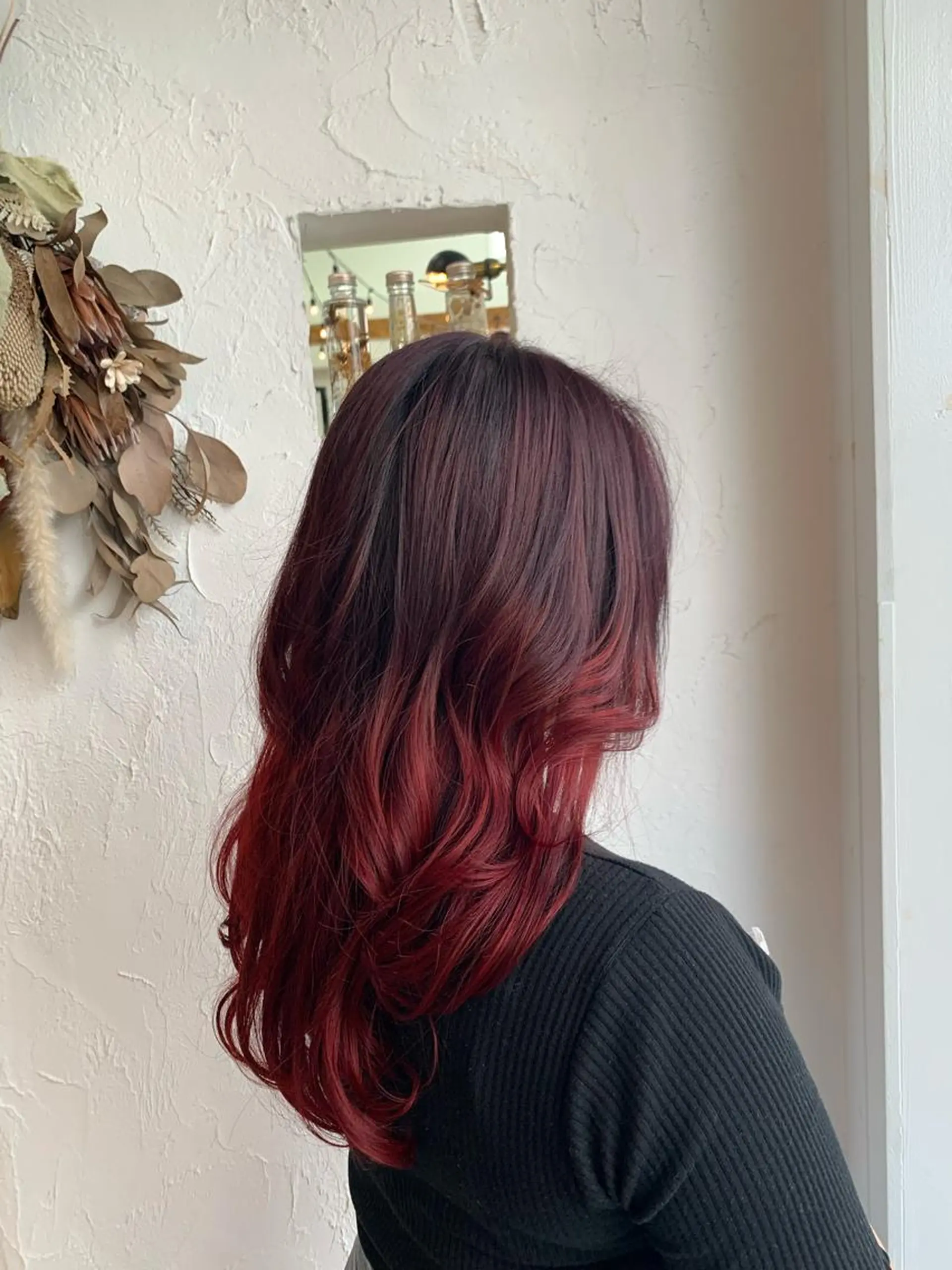 セミロング カラー ヘアカラー 🌸小掛🌸 豊橋外国人風カラーのヘアスタイル