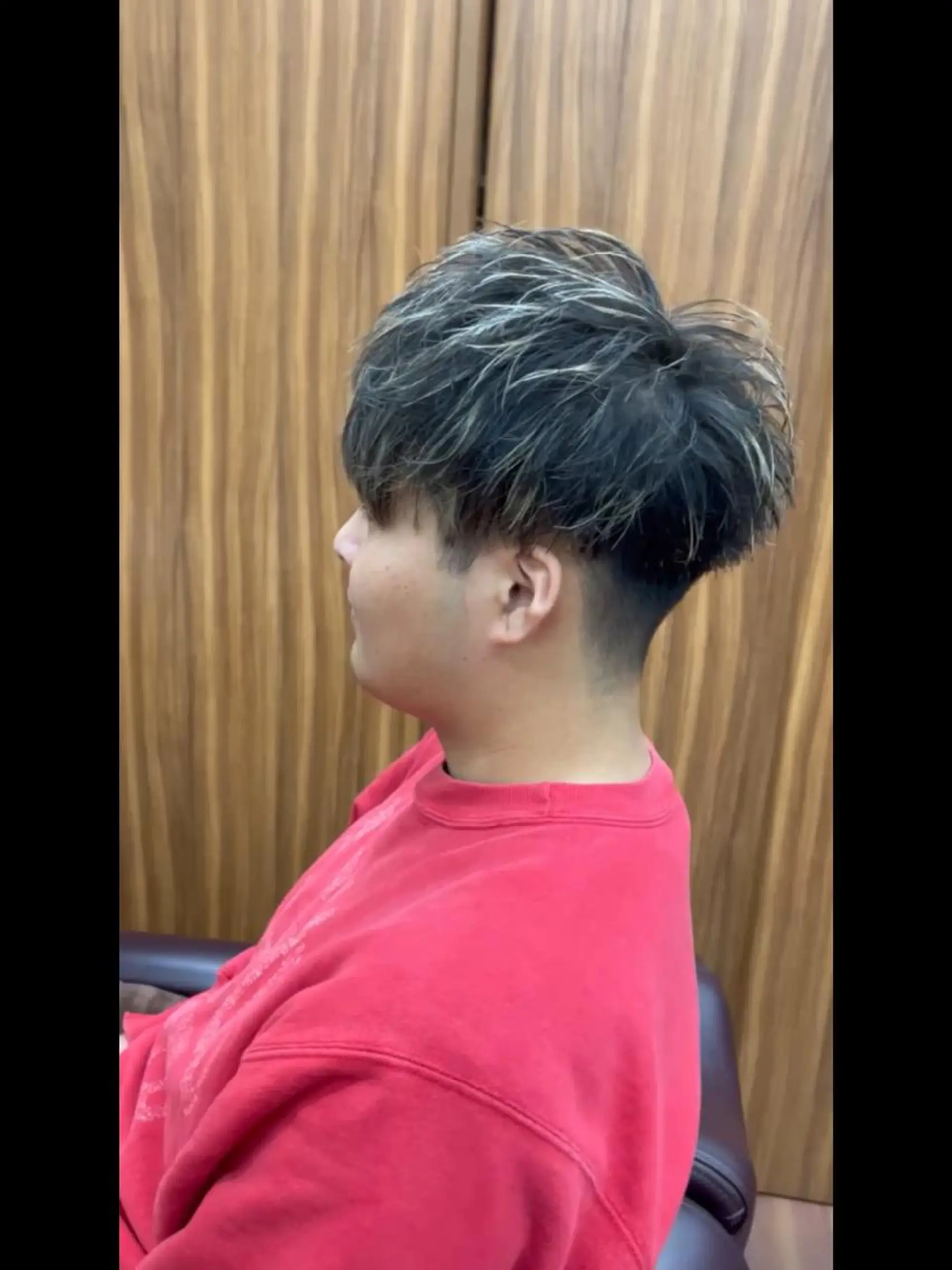 ミディアム メンズ メンズパーマ 赤司 泰樹のヘアスタイル