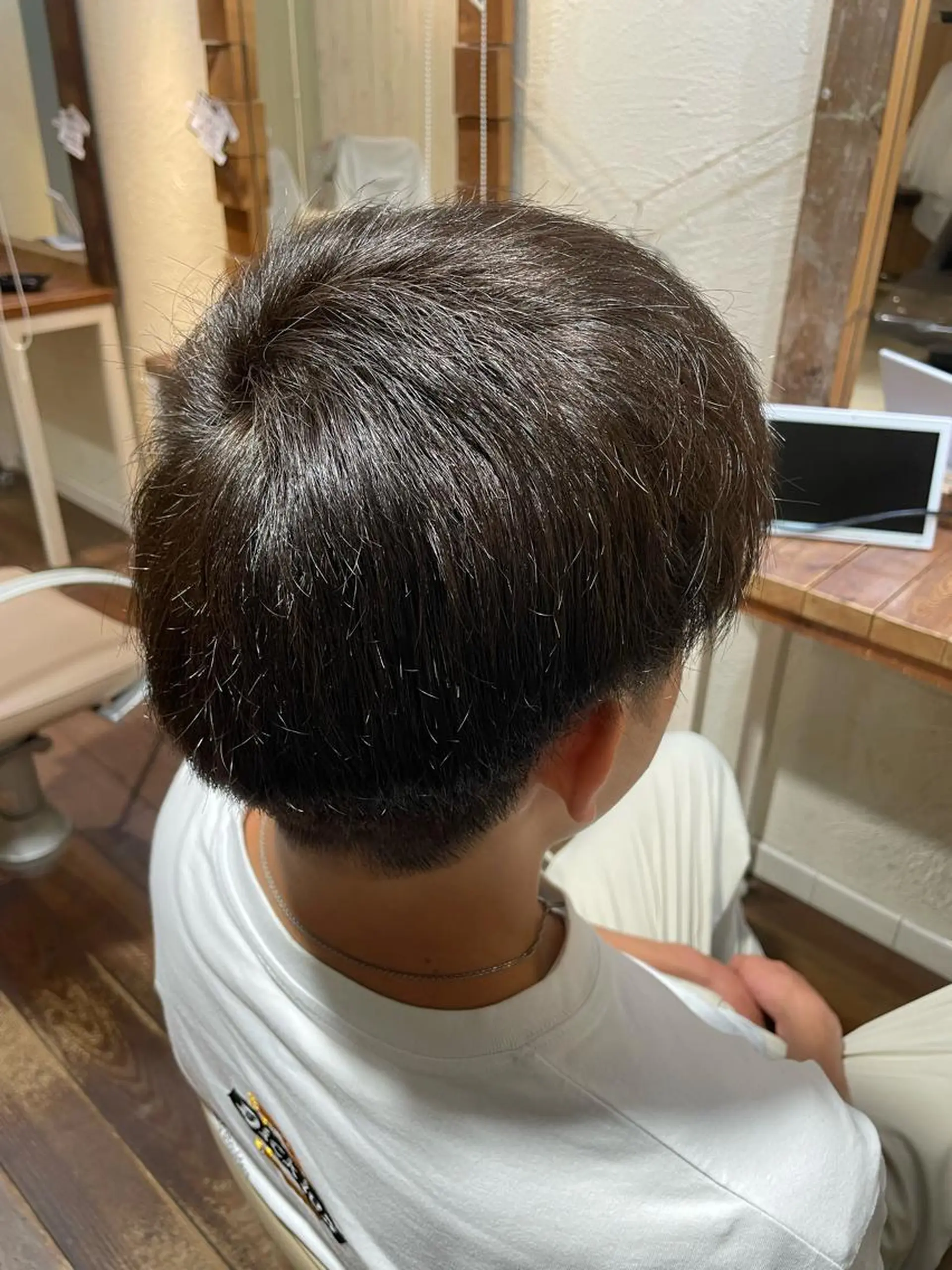 メンズ シュリンプ梅森坂店所属・内藤 里桜🌸のヘアスタイル