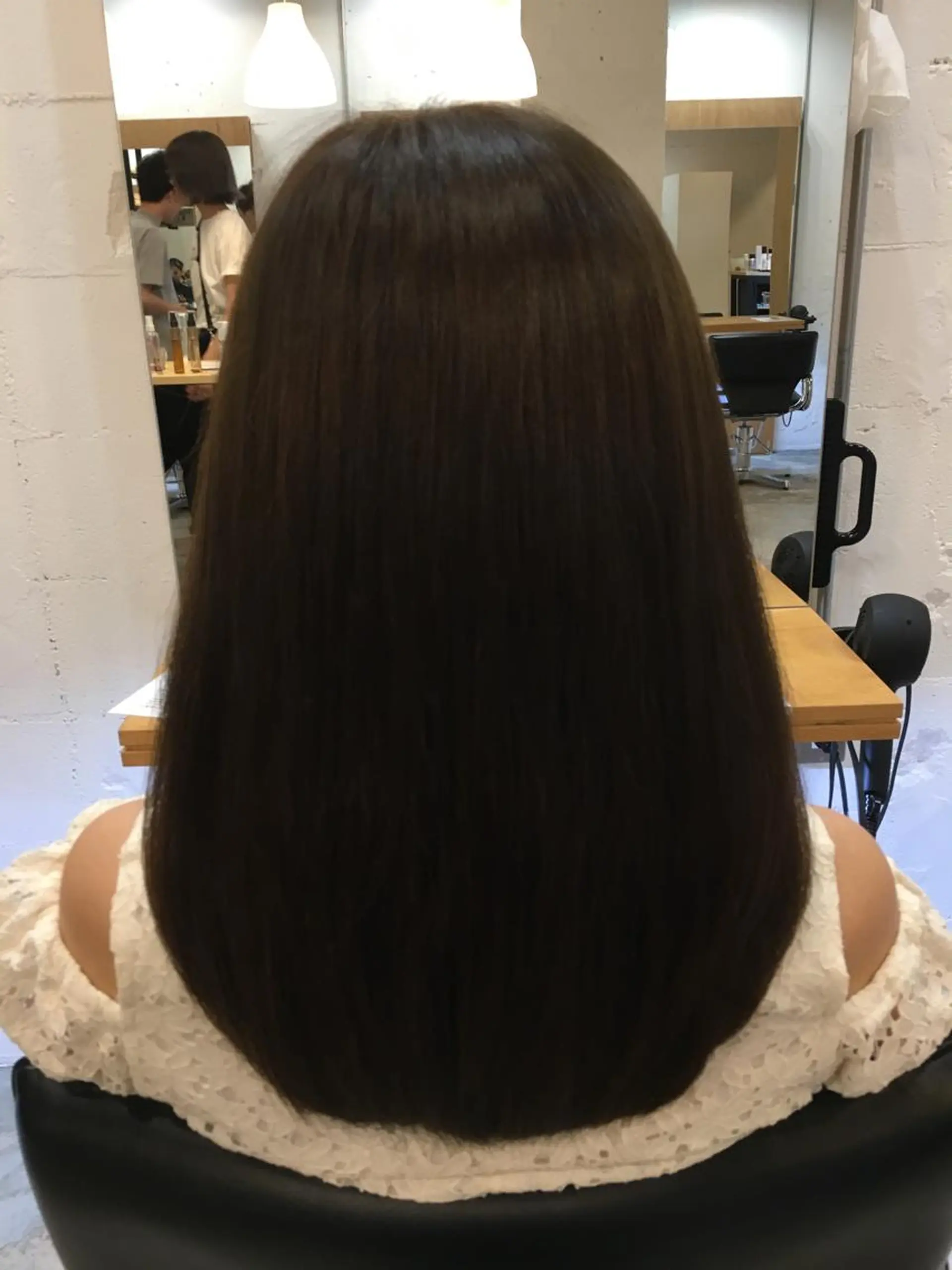 セミロング カラー アッシュ ミント 髪質改善 トリートメント メンズ眉毛ITSUK Iメンズ専門　新宿の眉毛・アイブロウイメージ