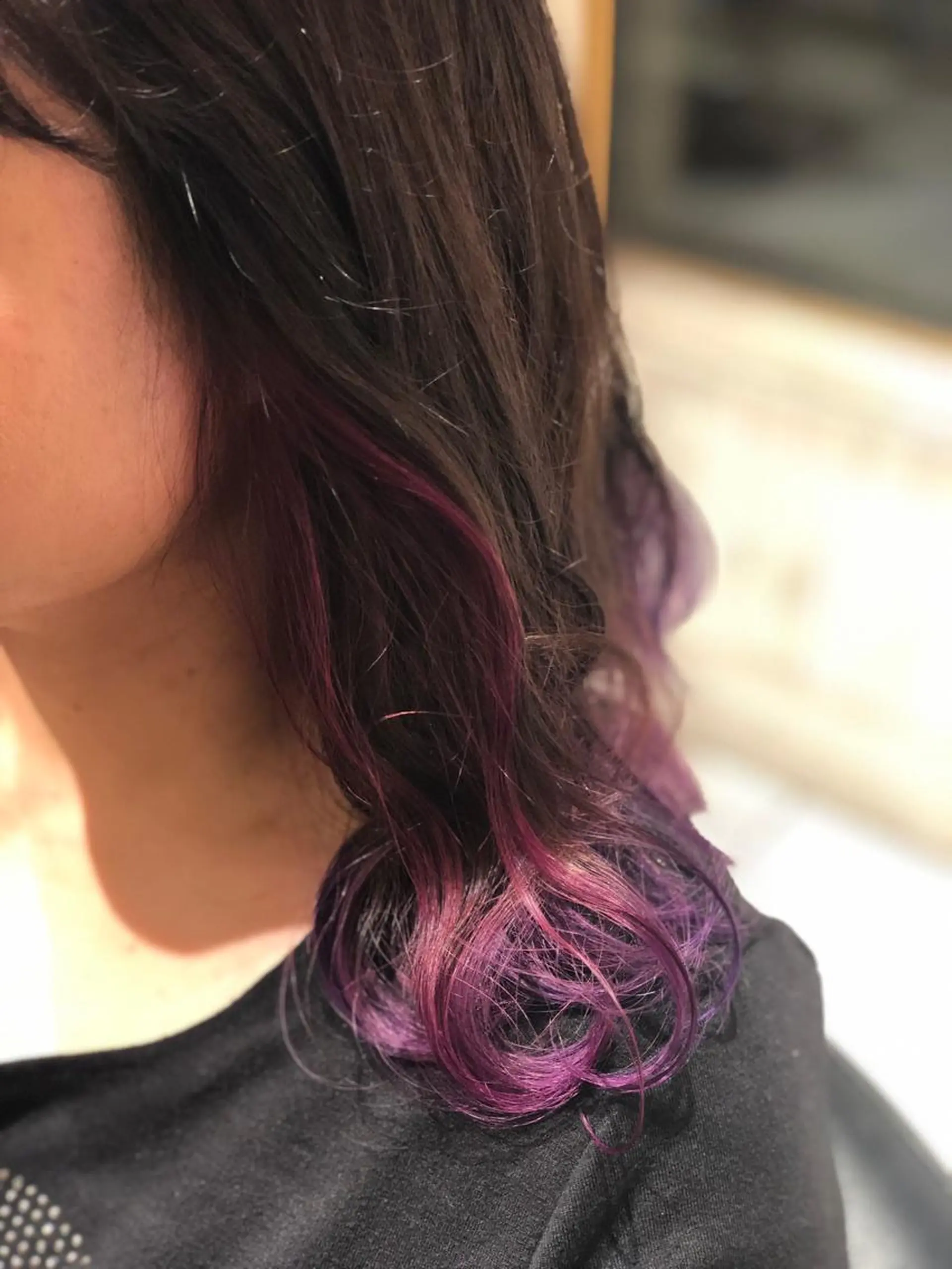 ミディアム カラー 永井大樹✨ 透明感カラー✨のヘアスタイル