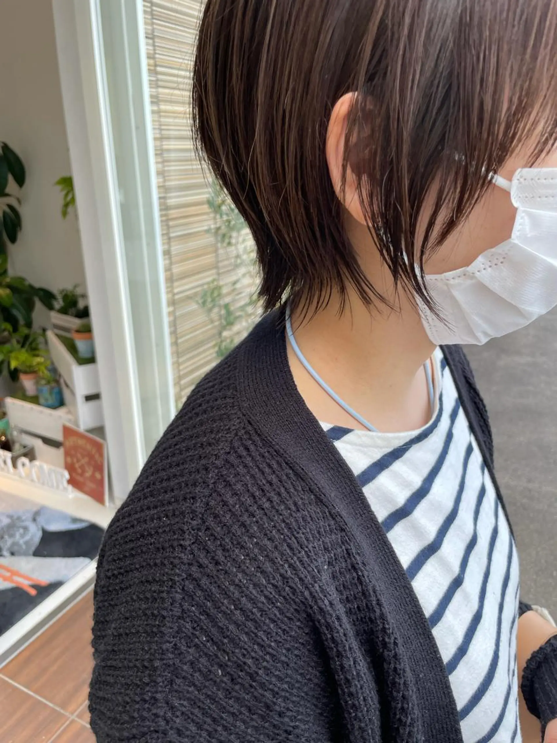 ショート カラー ショートボブ ボブ ショートヘア 鶴岡で縮毛矯正なら お任せ！ハヤシナオミのヘアスタイル