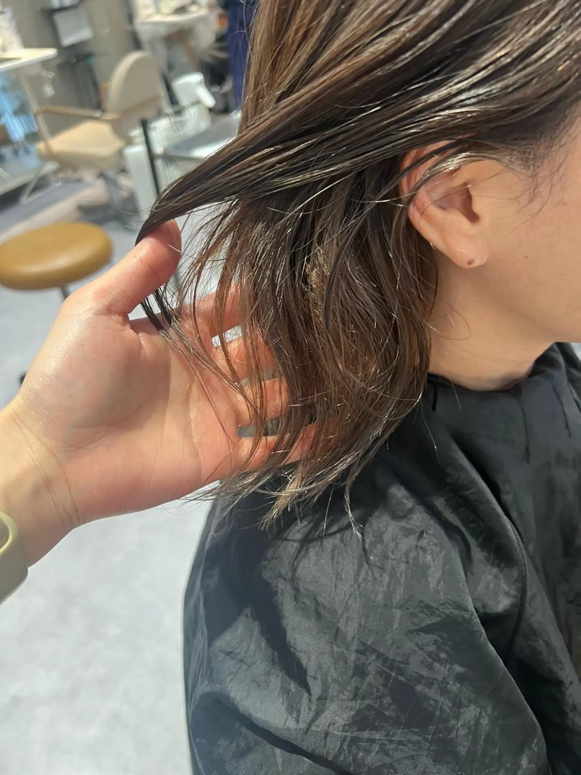 ミディアム カラー ボブ指名No.1/ ボブパーマ/ユキのヘアスタイル