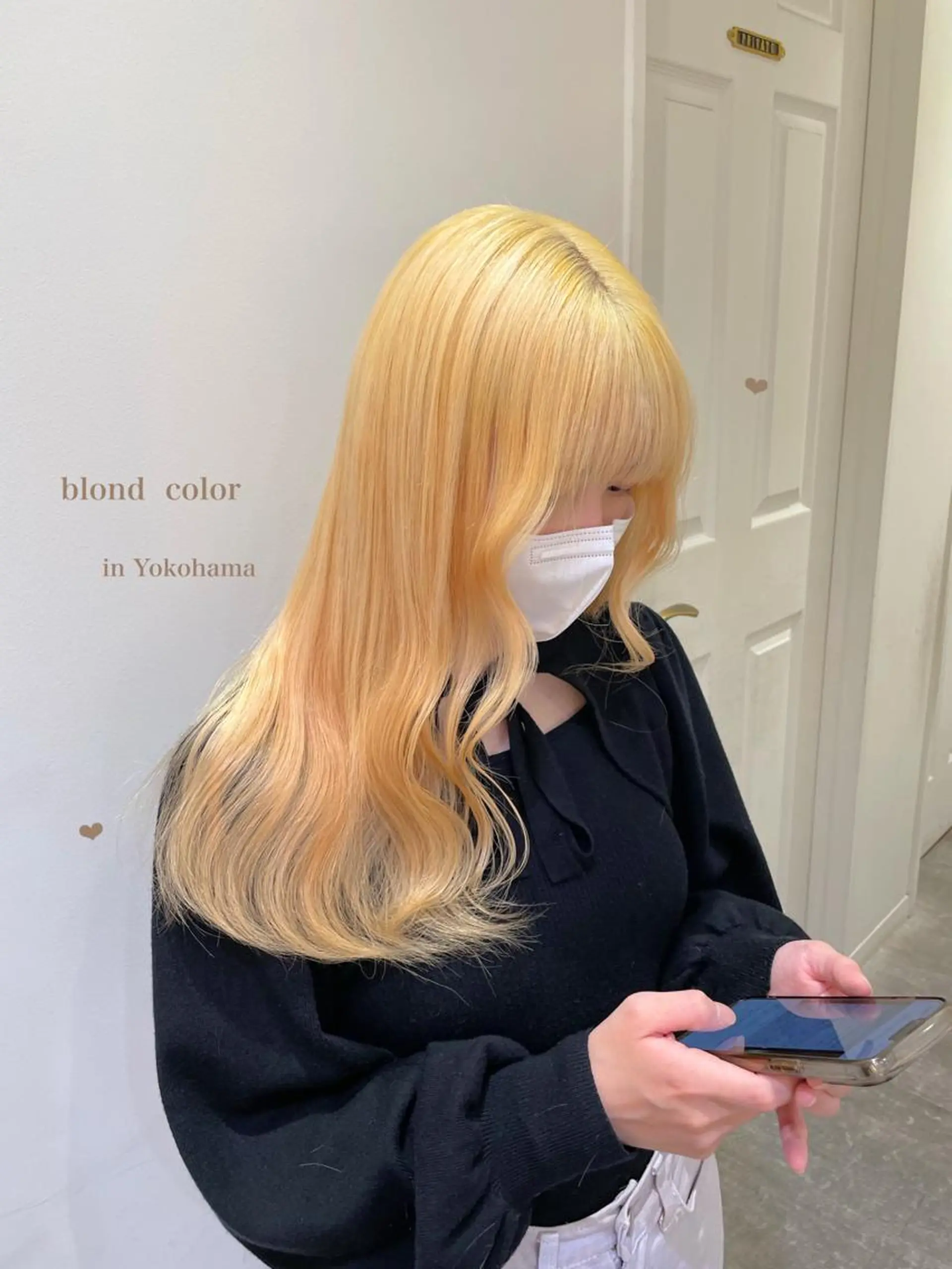 ロング カラー ブリーチ 抜きっぱなしブロンド ブロンド エクステ/ハイトーン 🐏☁️miminaのヘアスタイル