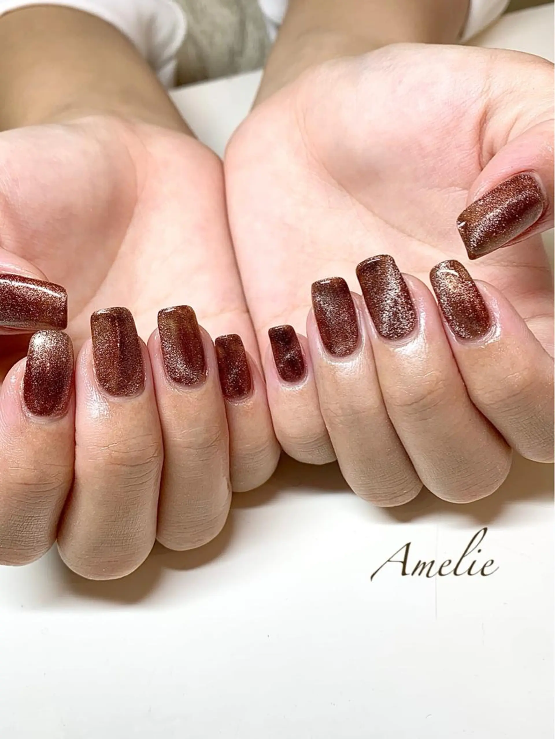 ネイル キラキラネイル マグネットネイル ハンドネイル yo koのネイルデザイン