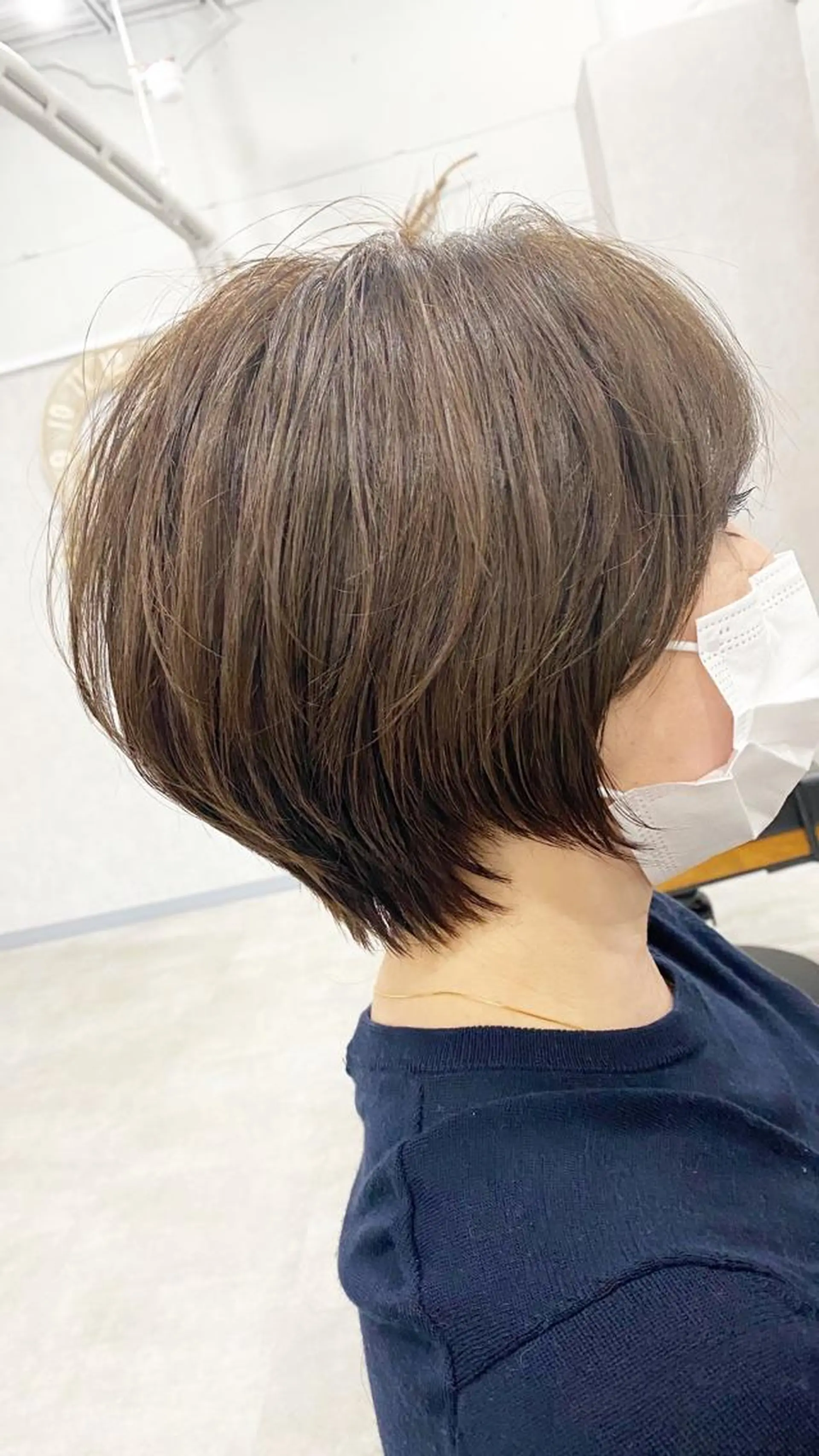 ショート カラー ⭐️ショート⭐️美髪 矯正⭐️水口陸のヘアスタイル