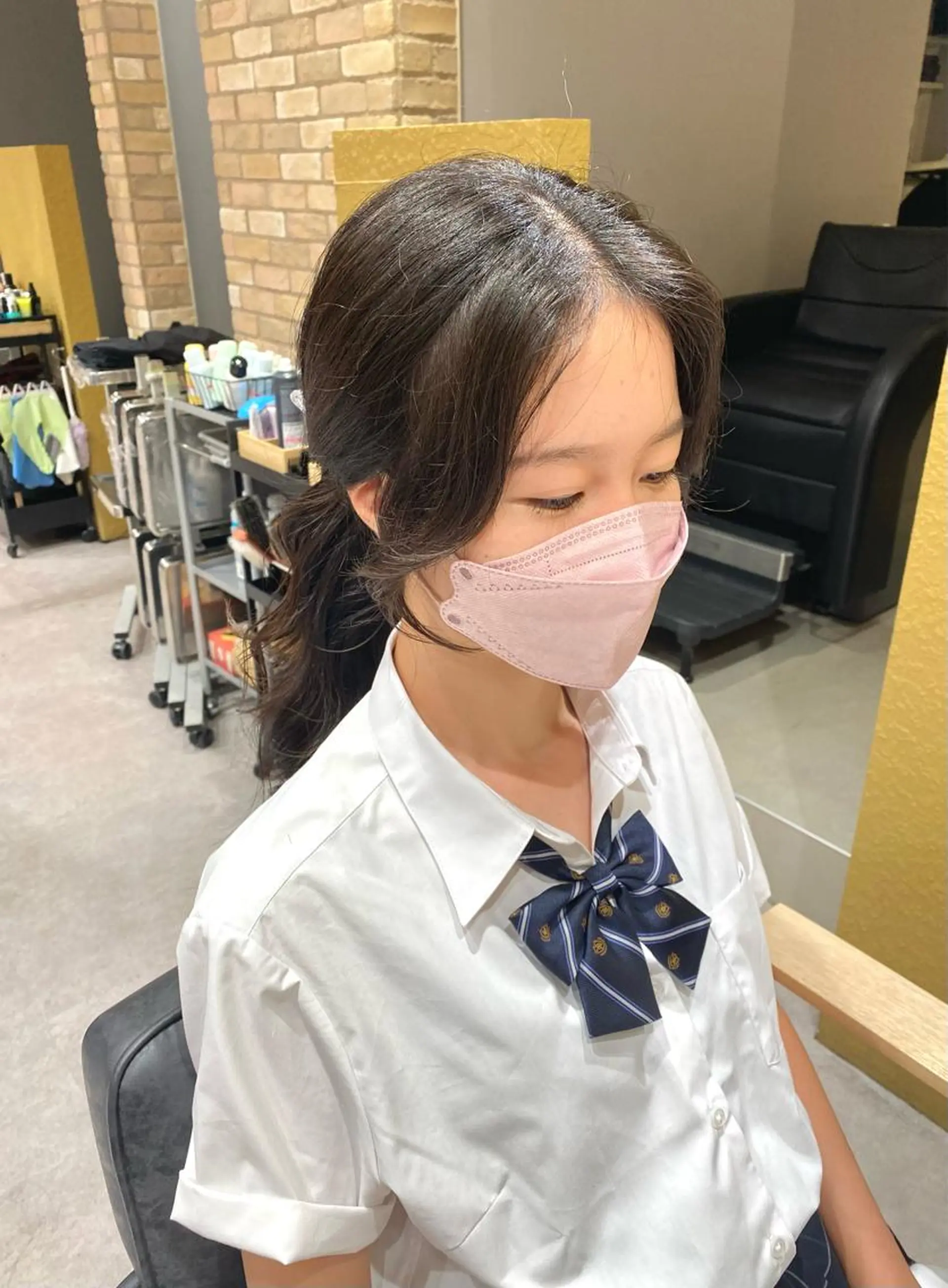 ロング カット ワンカールで盛れる レイヤー🎀Macoのヘアスタイル