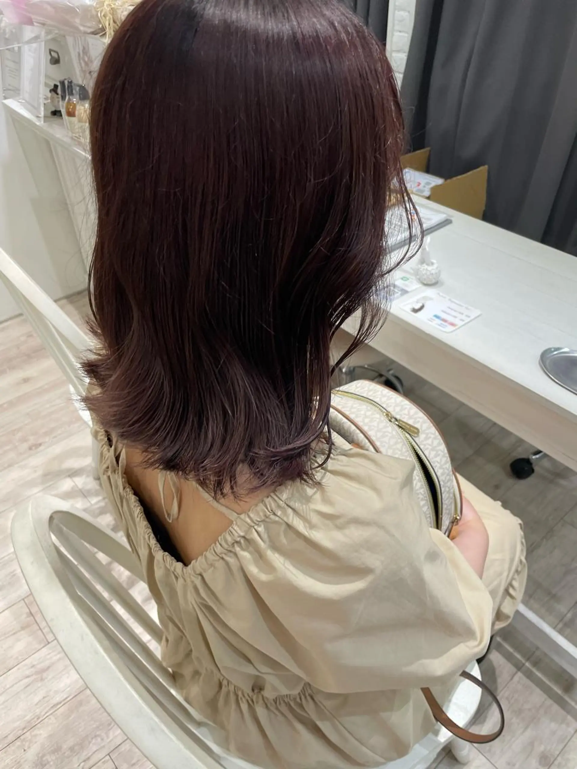 カラー ブリーチ ラベンダーカラー ピンクカラー ピンクラベンダー Maisie所属・ヘアアレンジ/ 暖色🩵hazukiのヘアスタイル