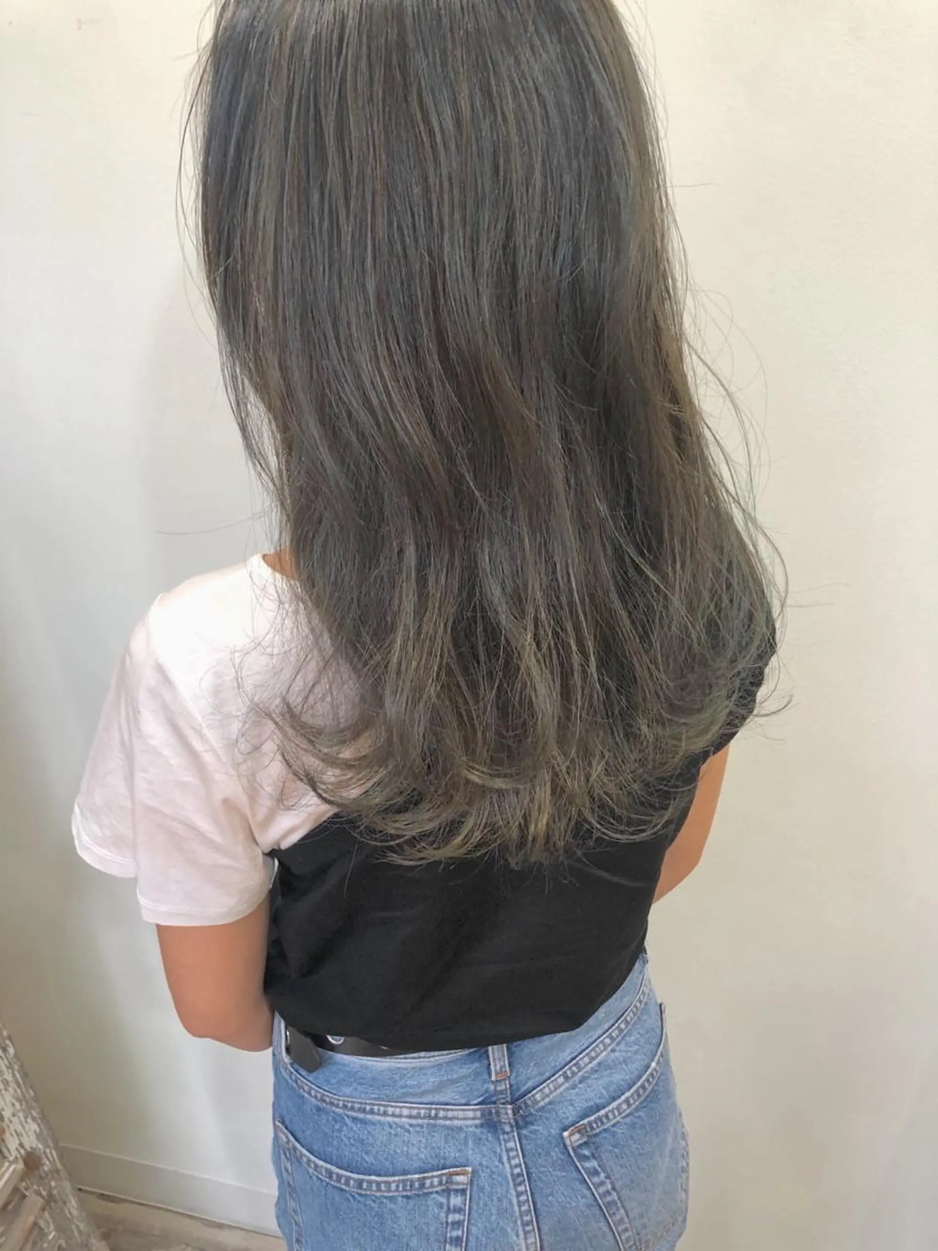 ロング カラー グラデーションカラー ハイライトカラー ハイライト 似合わせ専門美容師 なかじまのヘアスタイル