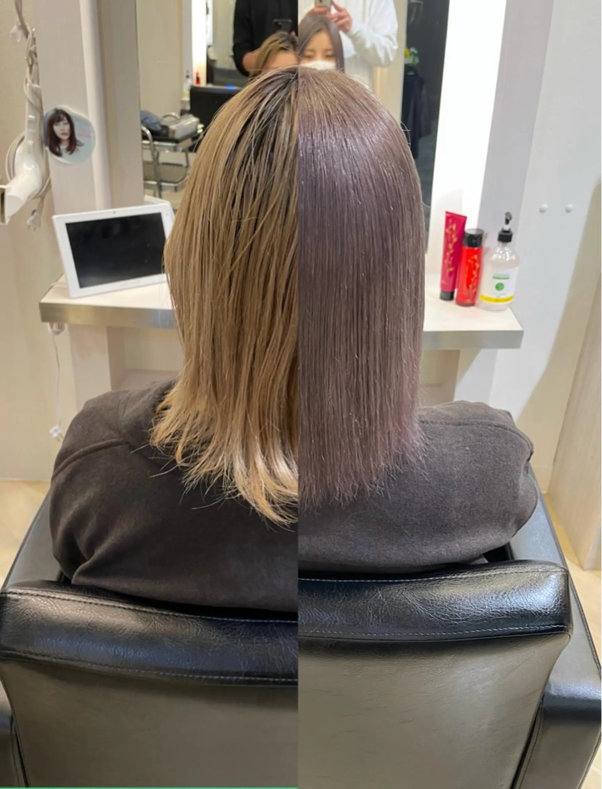 ミディアム カラー シルバー ヘアカラー 色川 優斗《髪質改善》のヘアスタイル