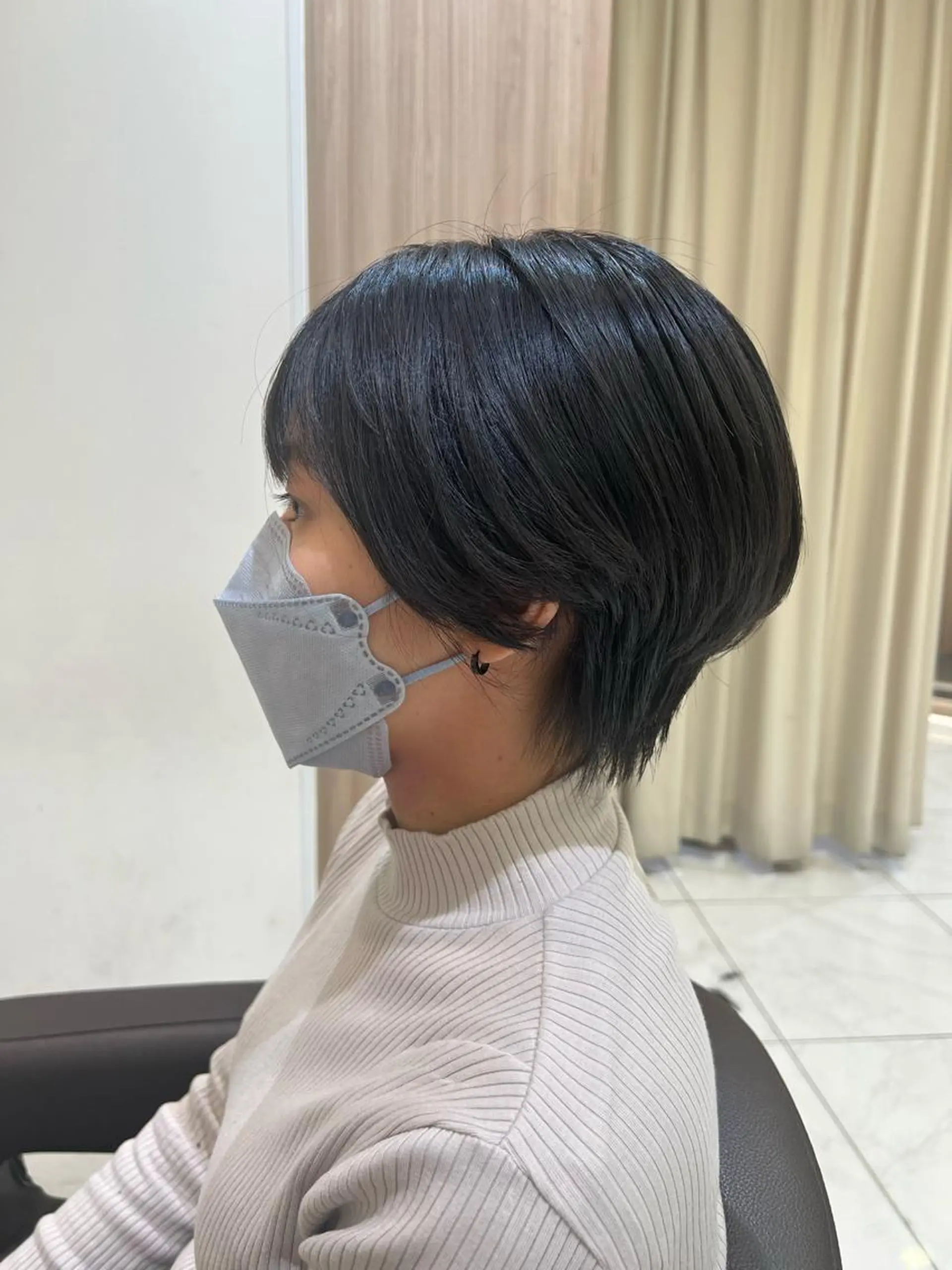 ショート 顔周り/韓国レイヤー junkaのヘアスタイル