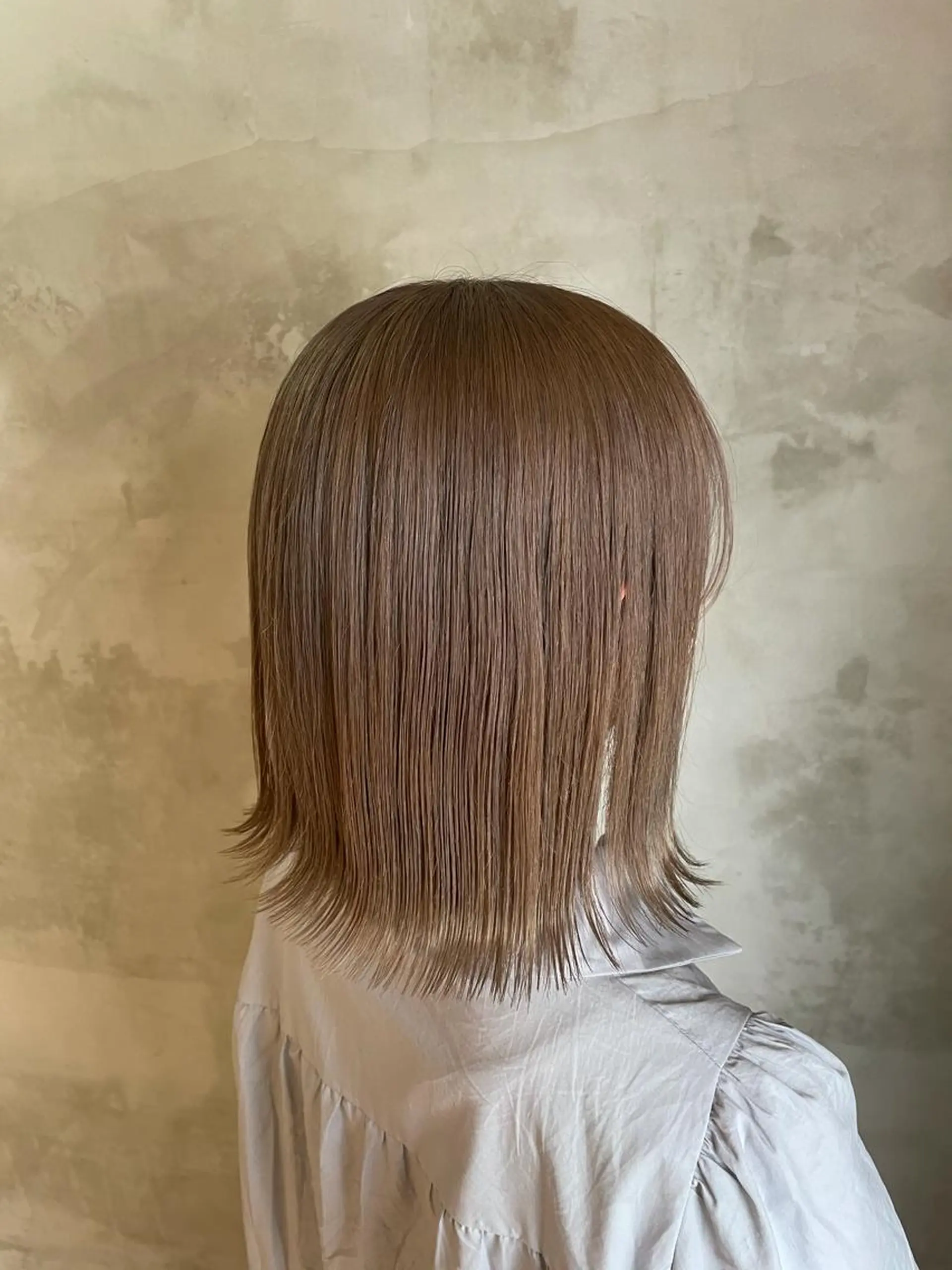 ミディアム カラー ヘアカラー 🎀透明感カラー🎀 mikaのヘアスタイル