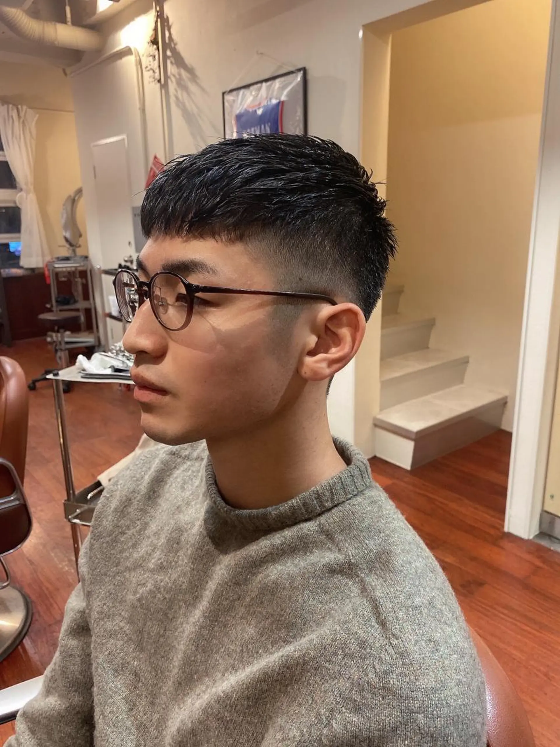 メンズ hairdressing salon　mulum所属・代表Masa 久屋大通駅30秒のヘアスタイル