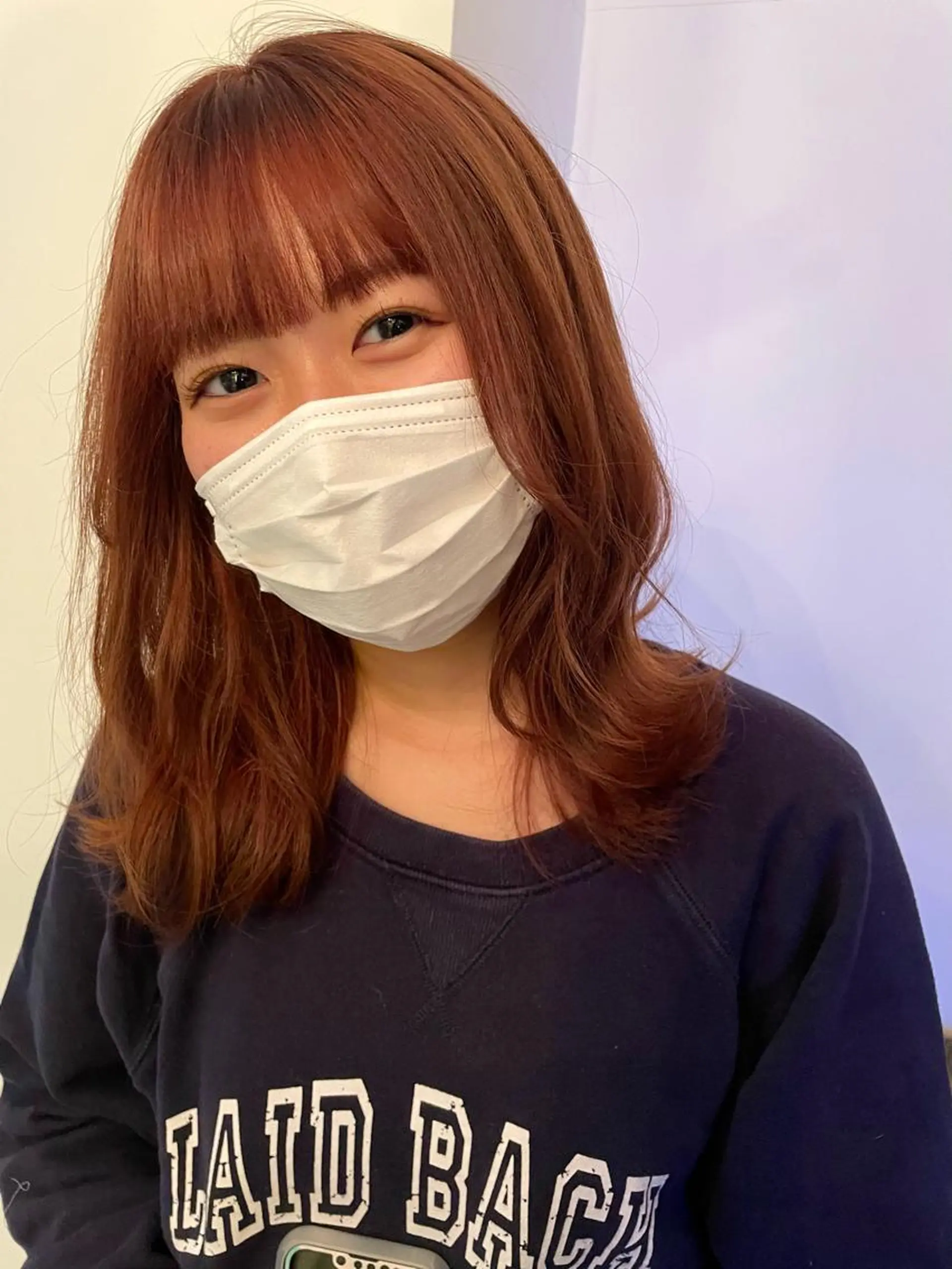 セミロング カラー ショート/ブリーチ mizuki🐋のヘアスタイル