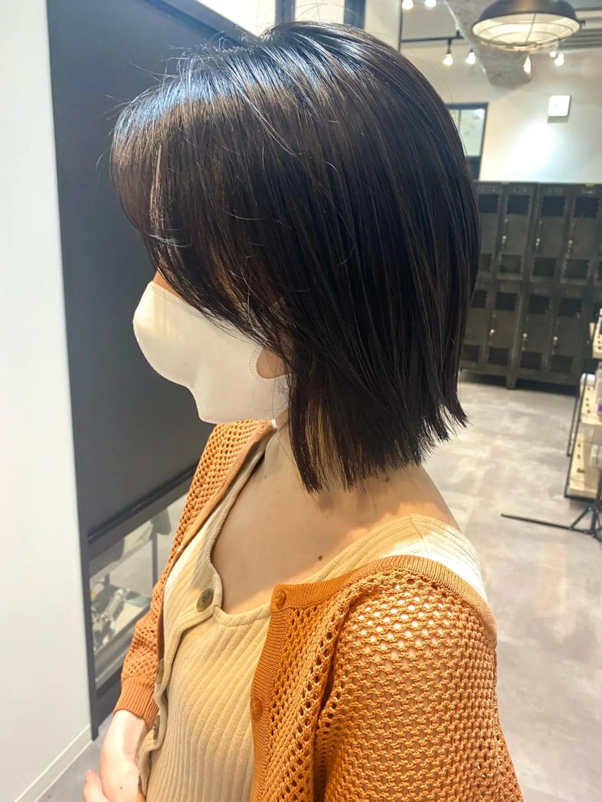 ショート カラー ボブ しおり/パーマ/ newi町田のヘアスタイル