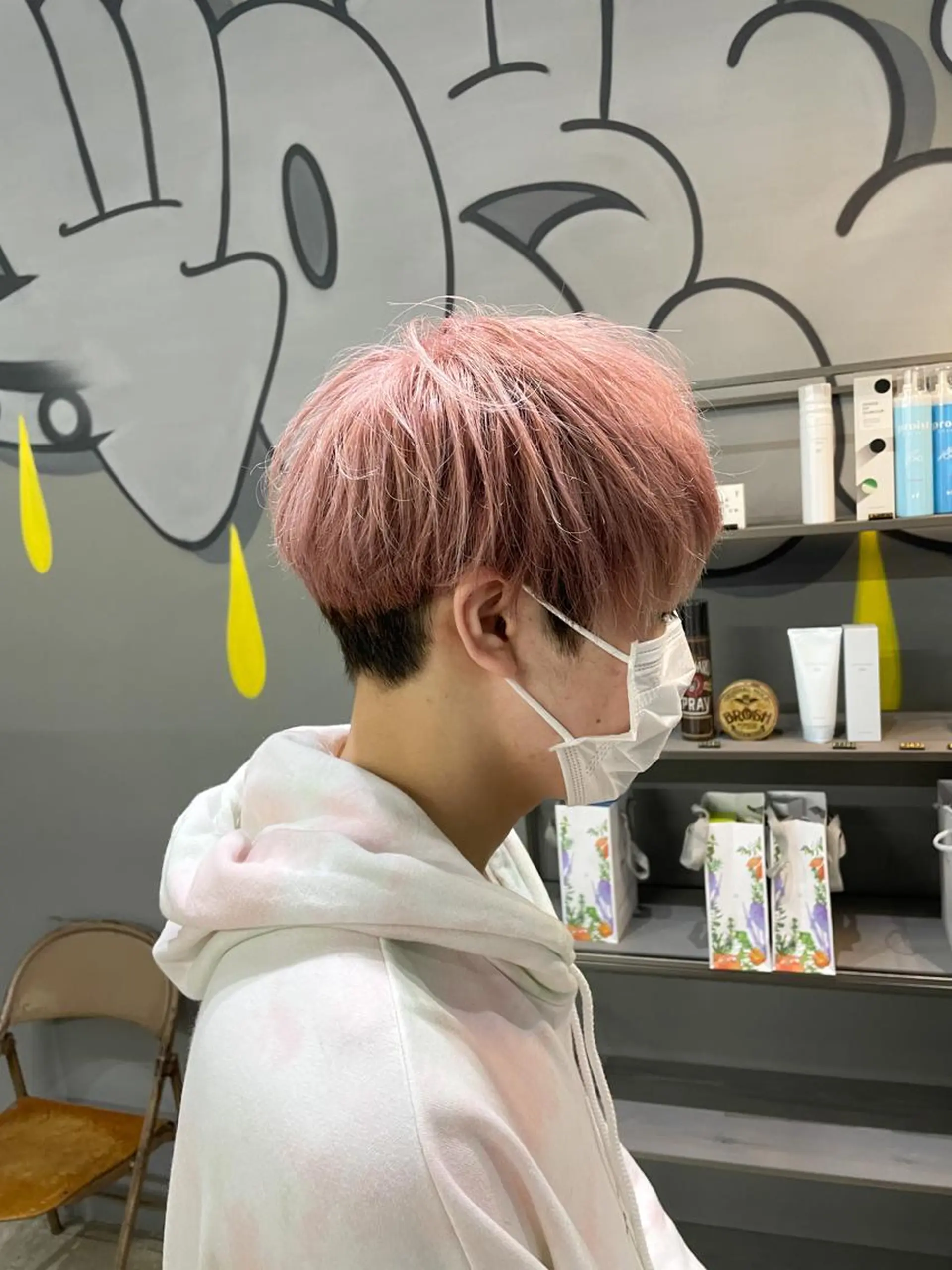 カラー メンズ メンズ専門サロン wokeのヘアスタイル