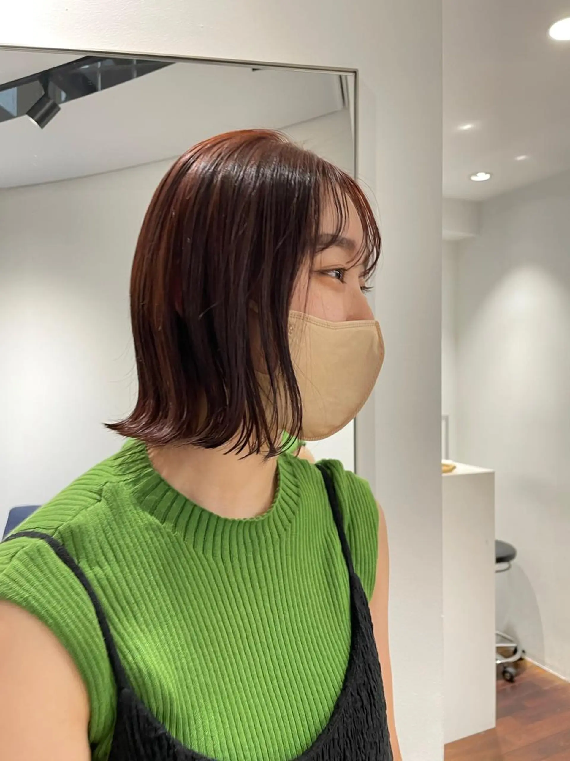 ミディアム カラー 渋谷🌈透明感カラー レイヤー/mikuのヘアスタイル