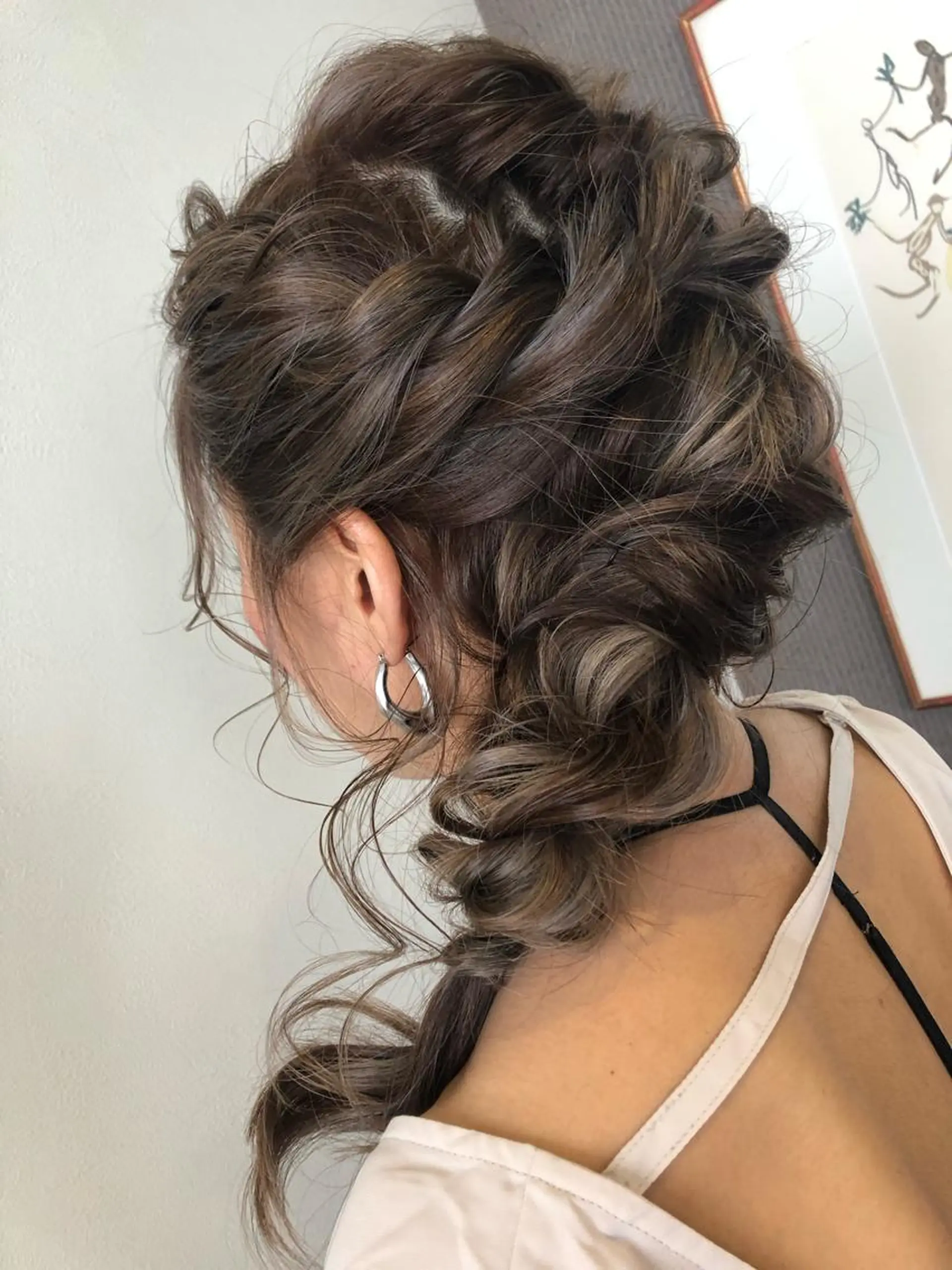 ロング ヘアアレンジ ヘアセット pep所属・pep natsumiのヘアスタイル