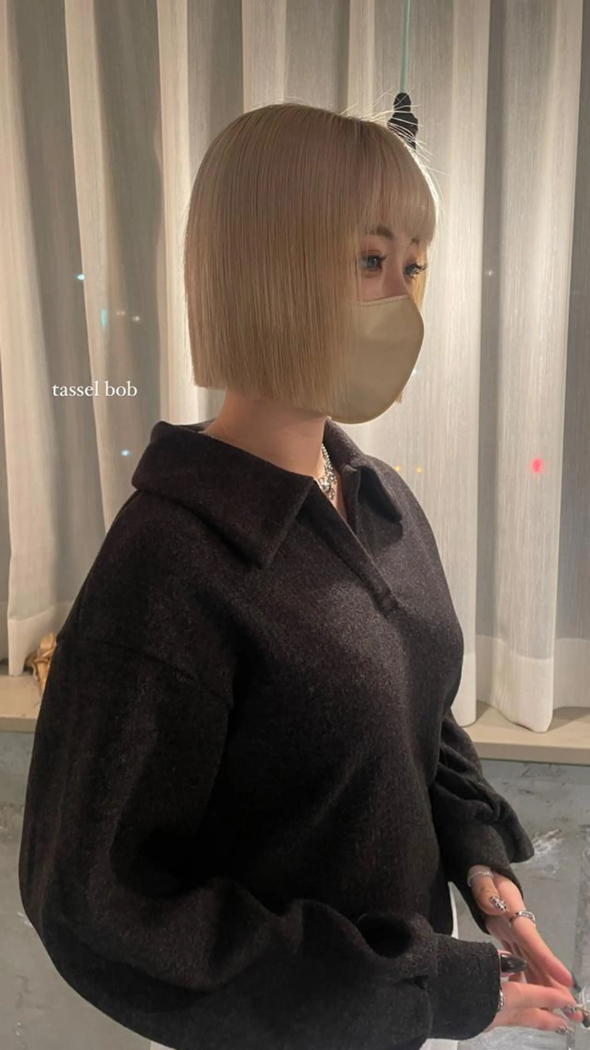 ショート カラー ハイトーンカラー ボブ ショートカット募集中 /NAGISAのヘアスタイル