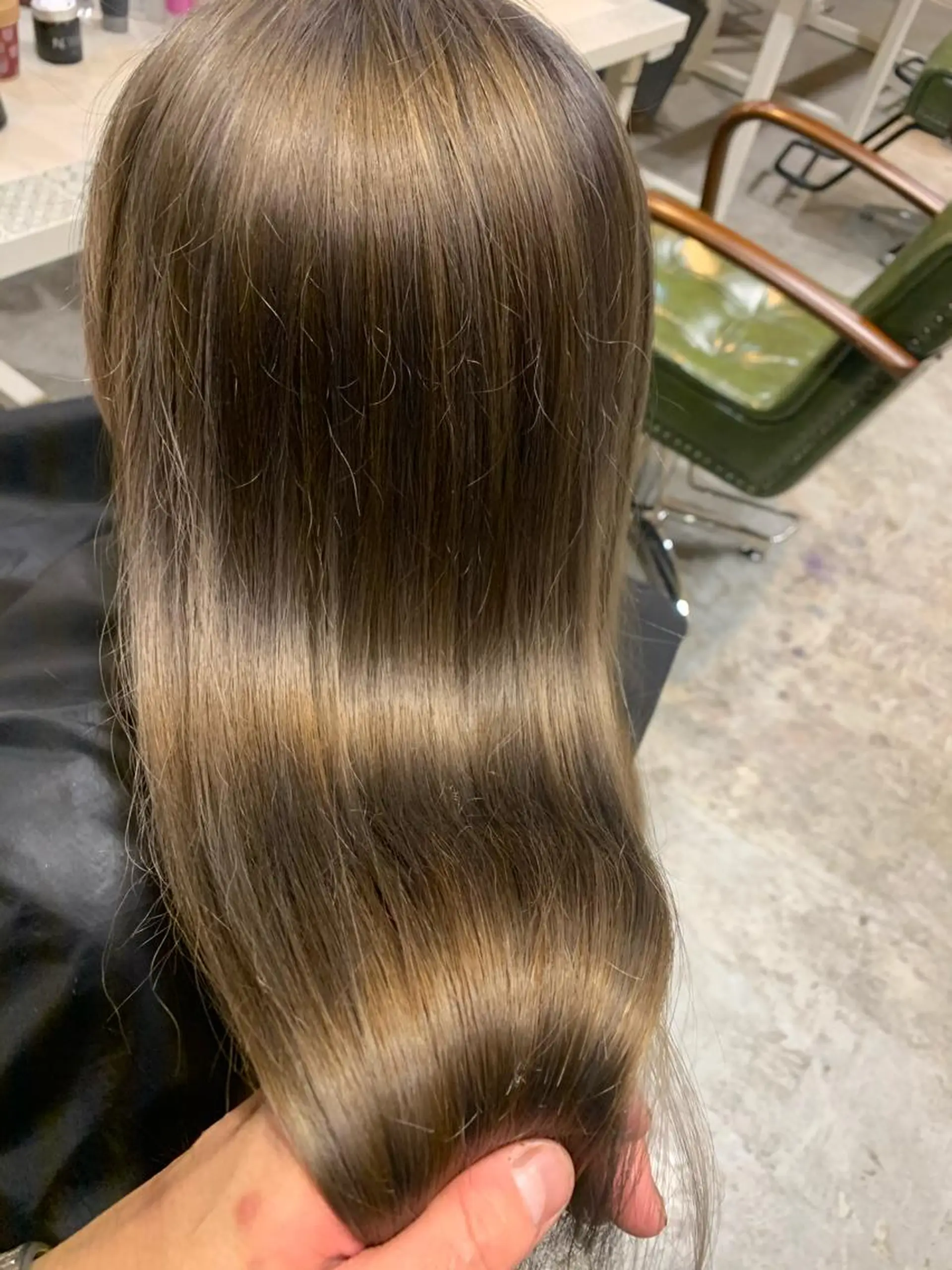 ロング ヘアカラー トリートメント ヘッドスパ ヘアセット 大宮/山口 竣也のヘアスタイル