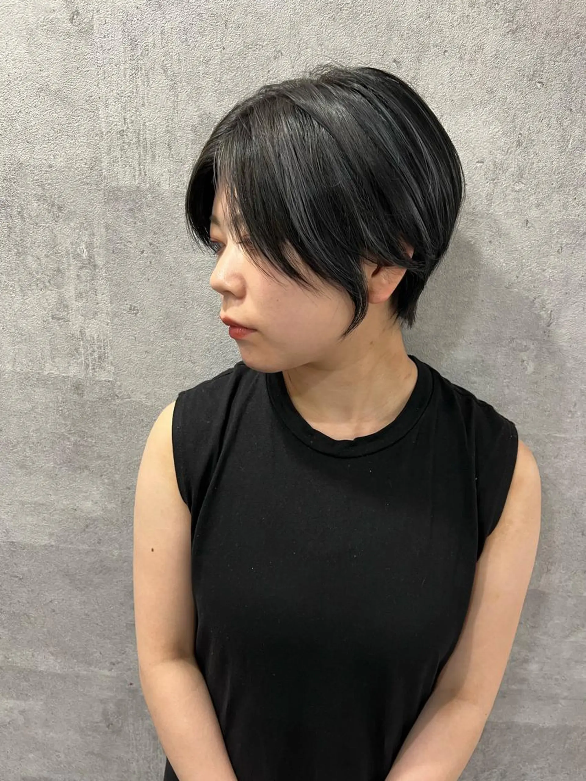 ショート カラー カット ヘアカラー _WHITE所属・黒川 陵のヘアスタイル