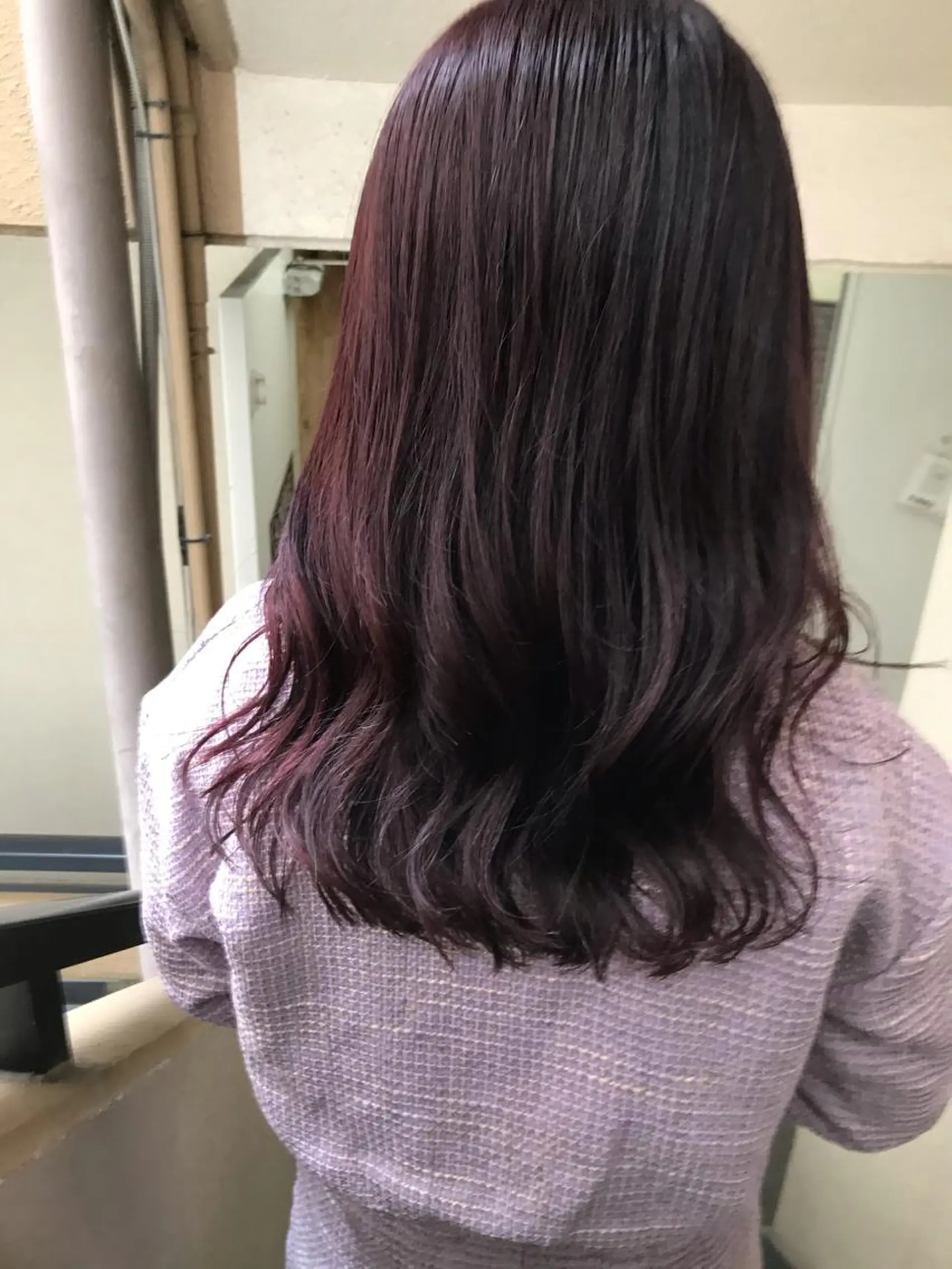 ミディアム カラー ヘアカラー 縮毛矯正 トリートメント 💎髪質改善💎 デザイナーshinのヘアスタイル