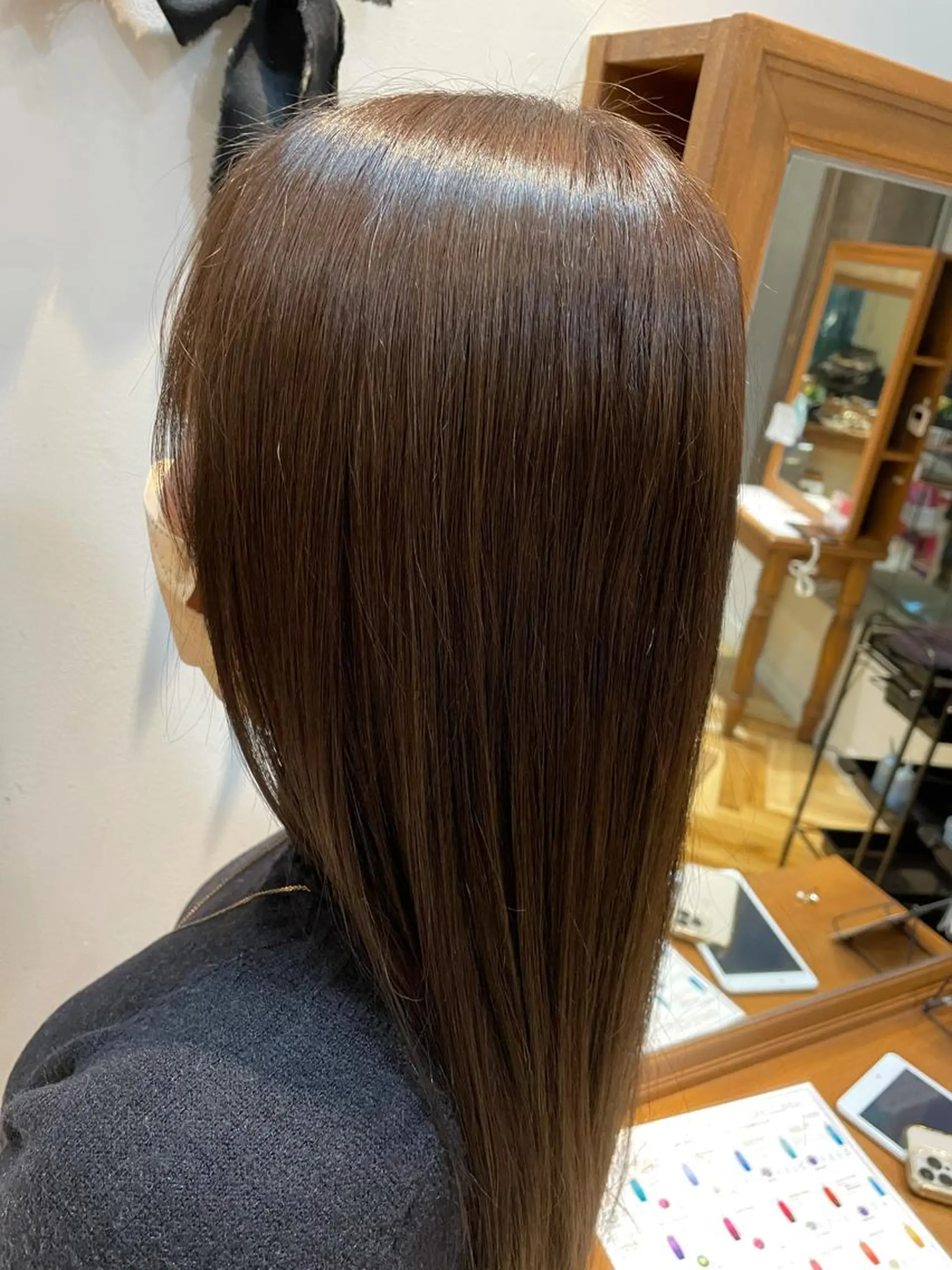 カラー オリーブカラー 関根 陽平のヘアスタイル