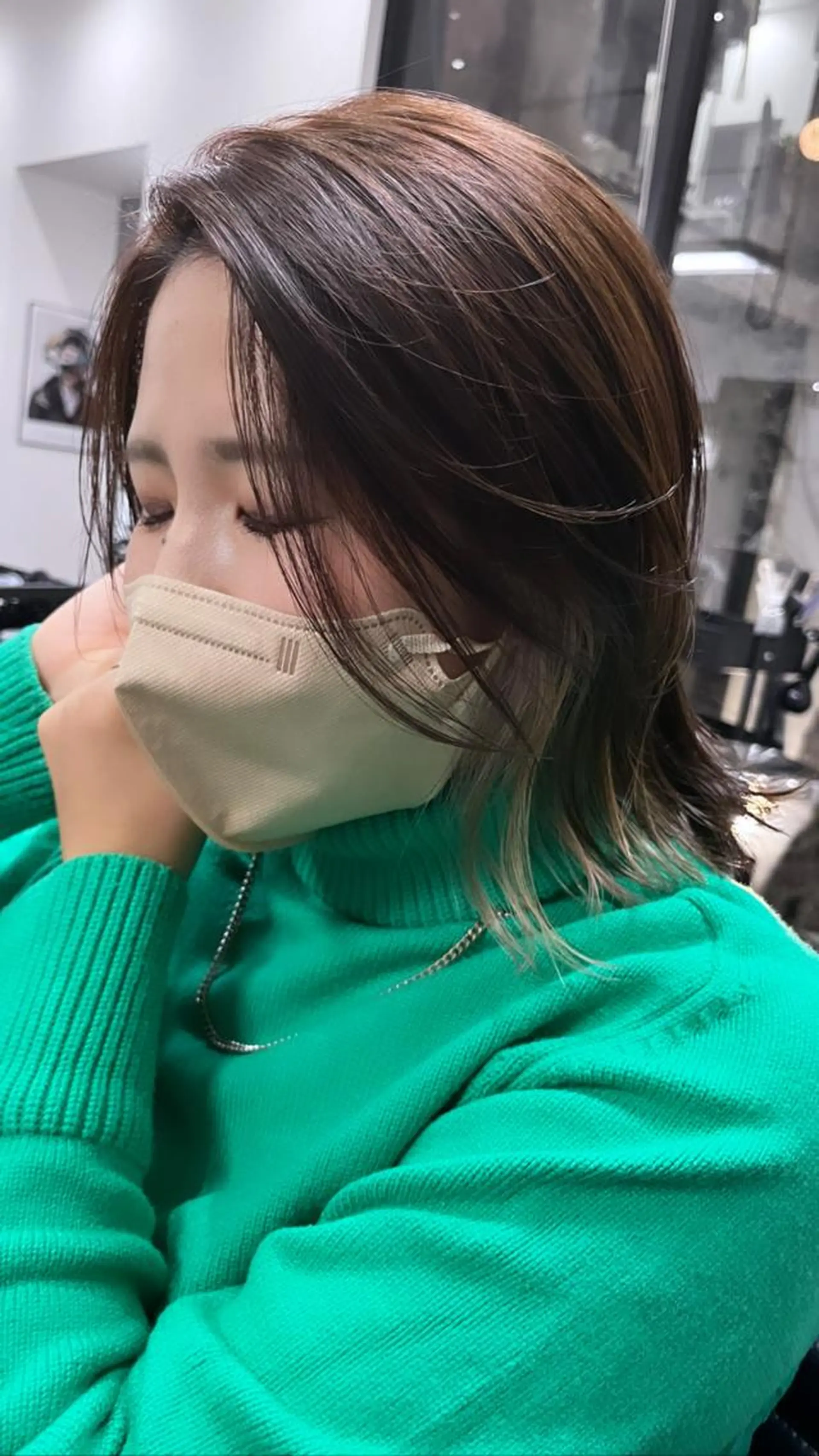 ミディアム heir studio Baretta所属・山本 銀次郎のヘアスタイル