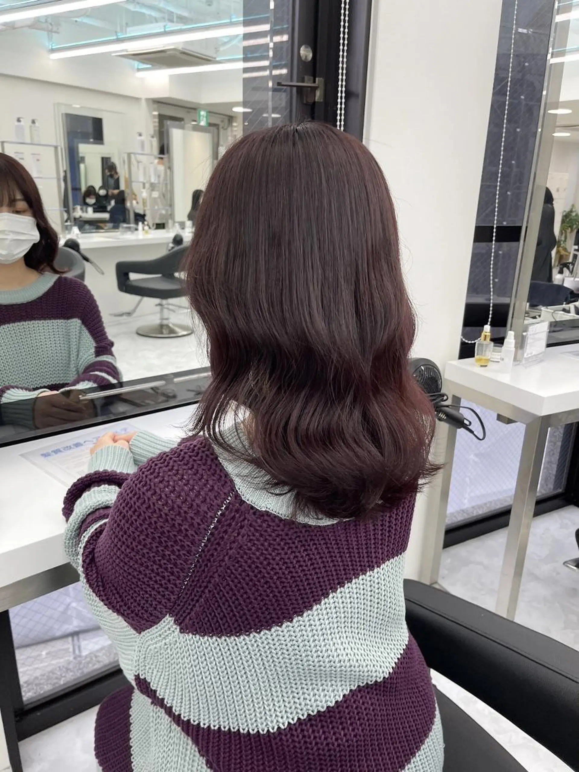 セミロング カラー ヘアアレンジ ［THEATER 仙台店🌼］公式のヘアスタイル