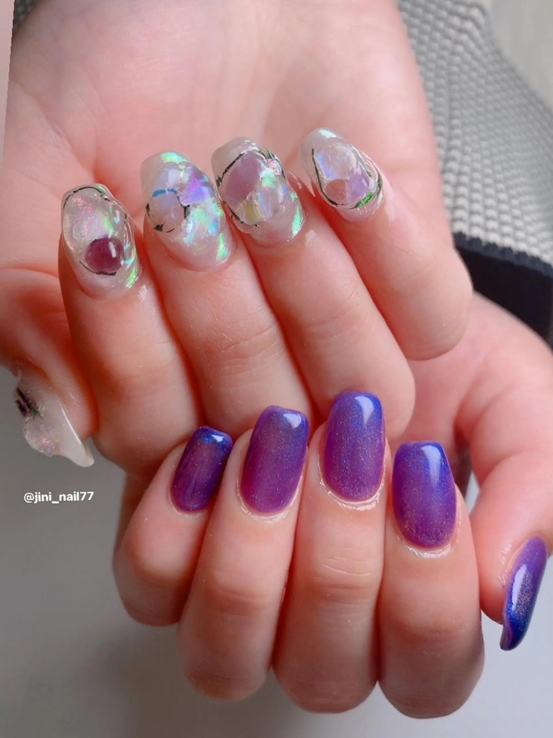 ネイル ハンドネイル JINI NAIL所属・ジニ ネイルのネイルデザイン