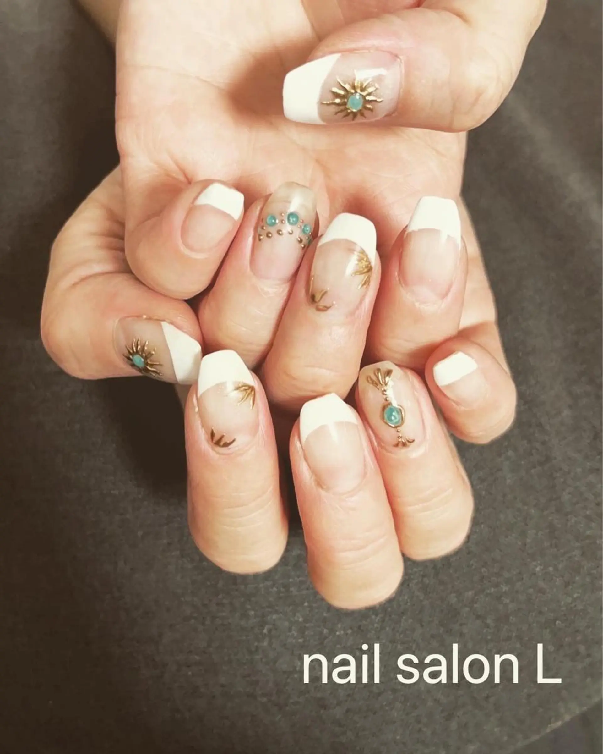 ネイル 持ち込み 吉川市 ネイルサロンLのネイルデザイン