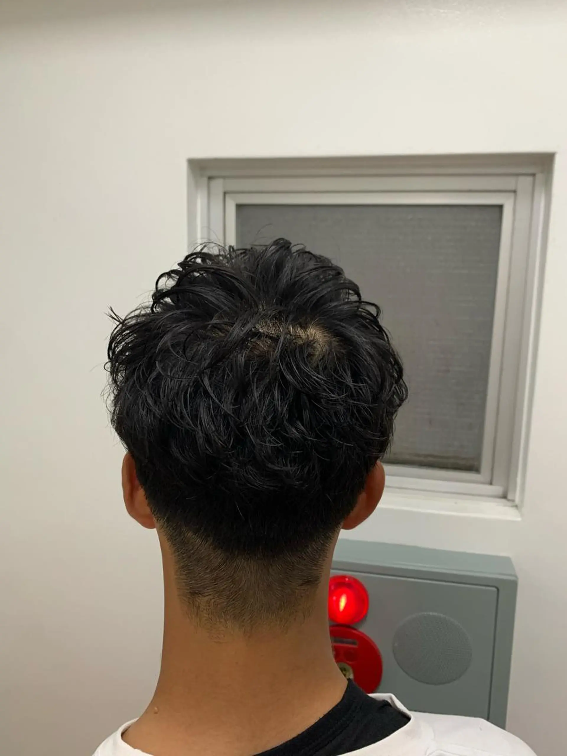 ショート パーマ メンズ ヒロ銀座 バーバーショップ神楽坂所属・ひらお あおとのヘアスタイル