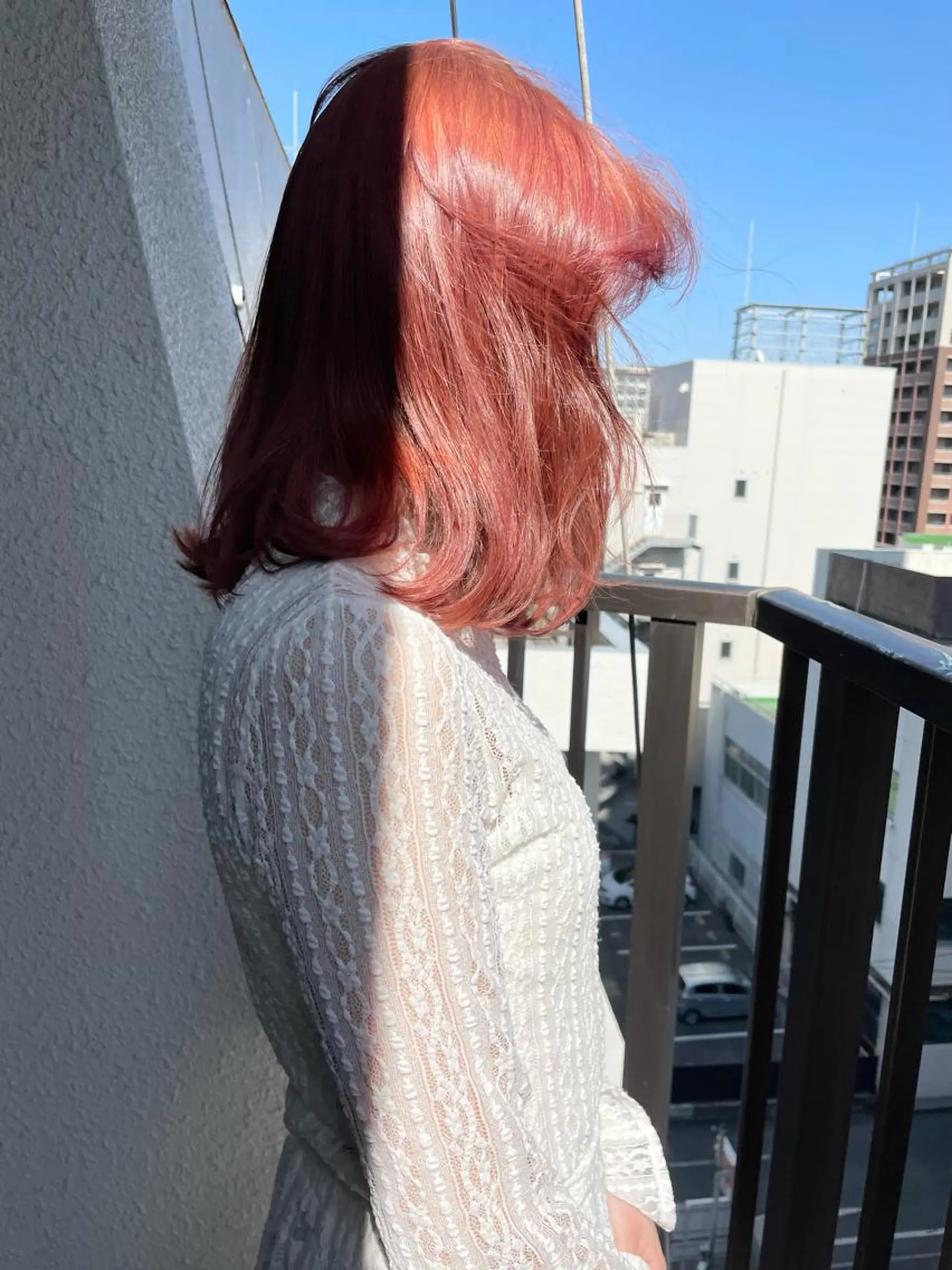 ミディアム カット ヘアカラー トリートメント vivre libre所属・vivre libreのヘアスタイル