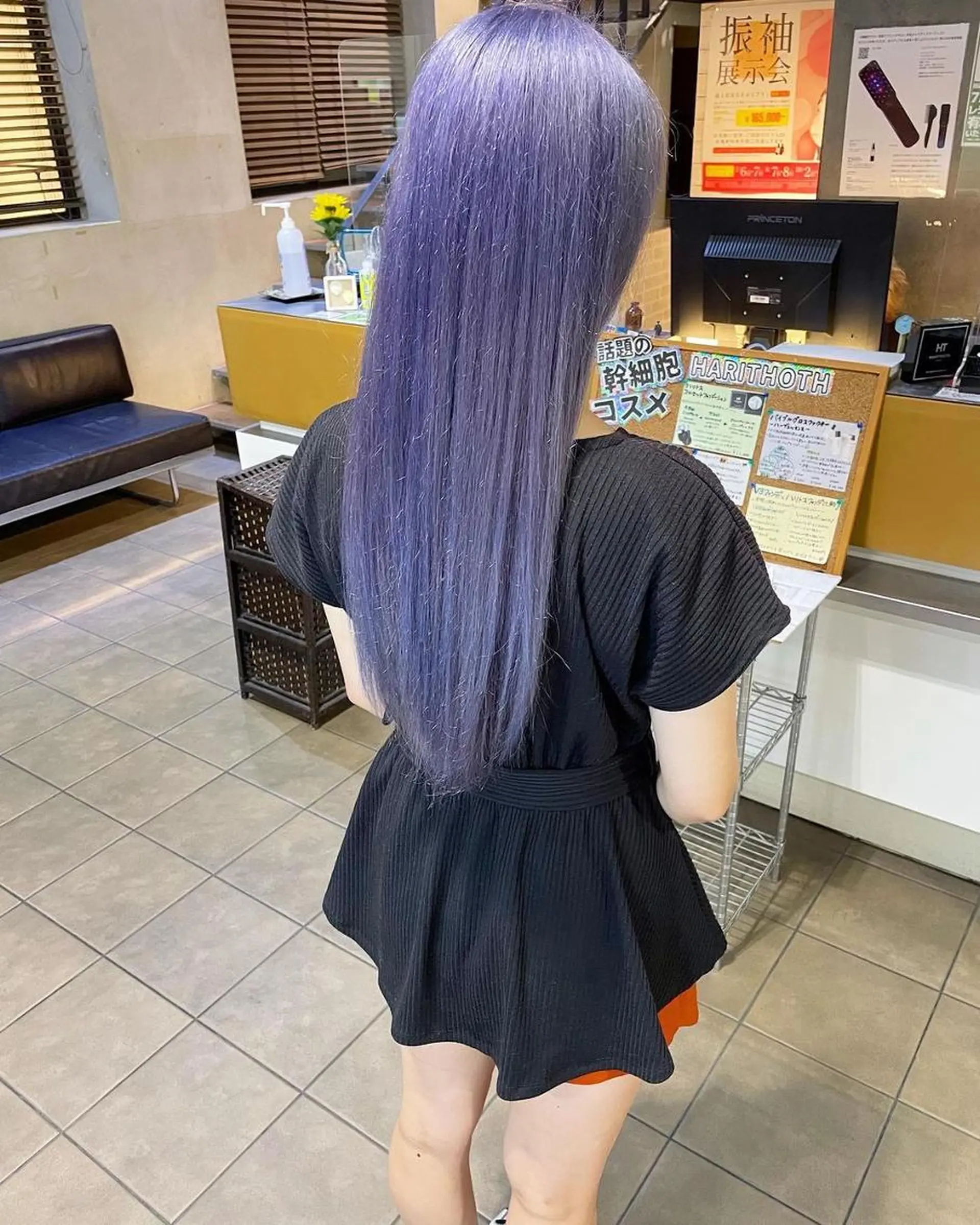 ロング カラー 髪質改善 Noe心斎橋店のヘアスタイル