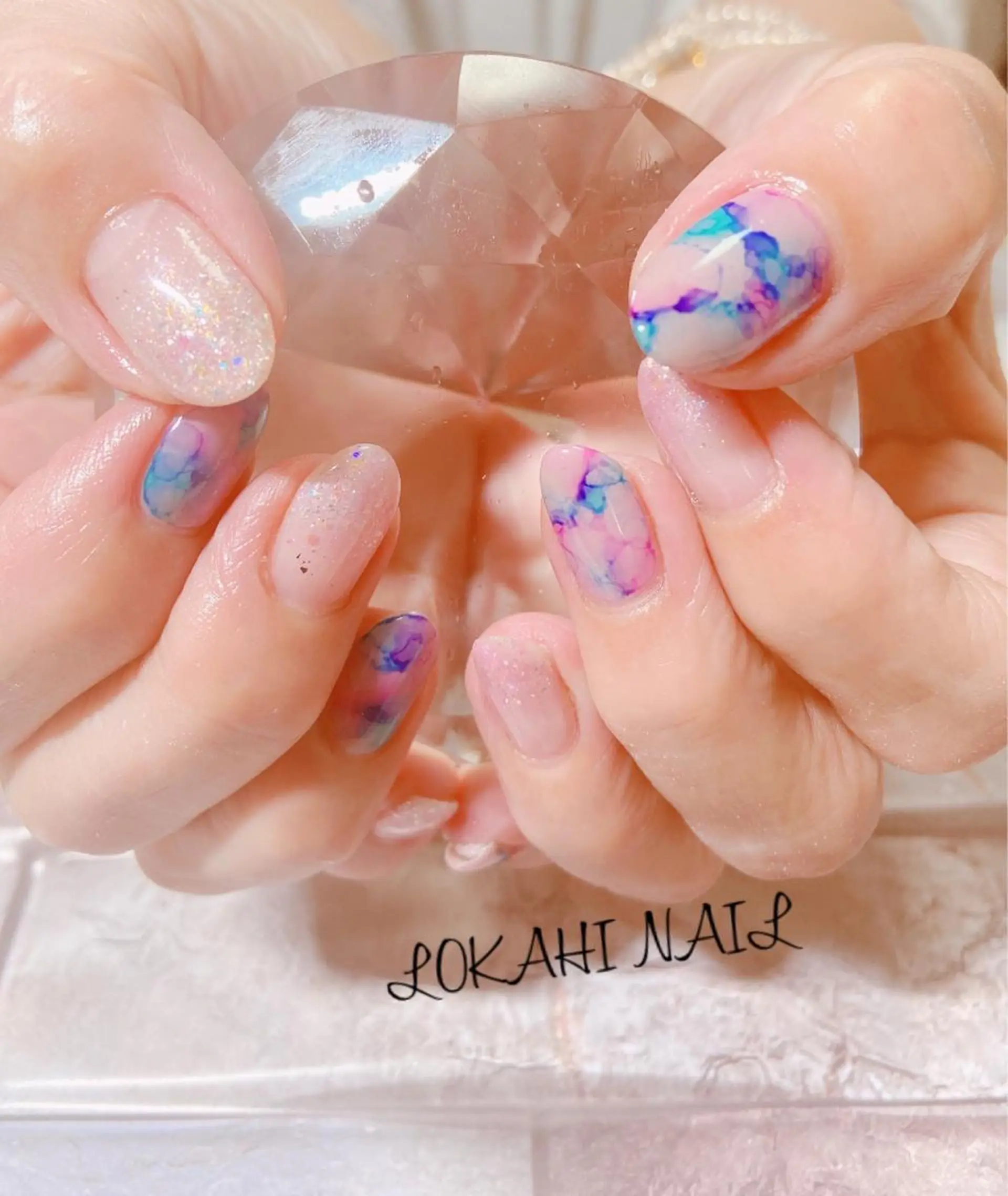 ネイル ハンドネイル フットネイル Lokahi NAILのネイルデザイン