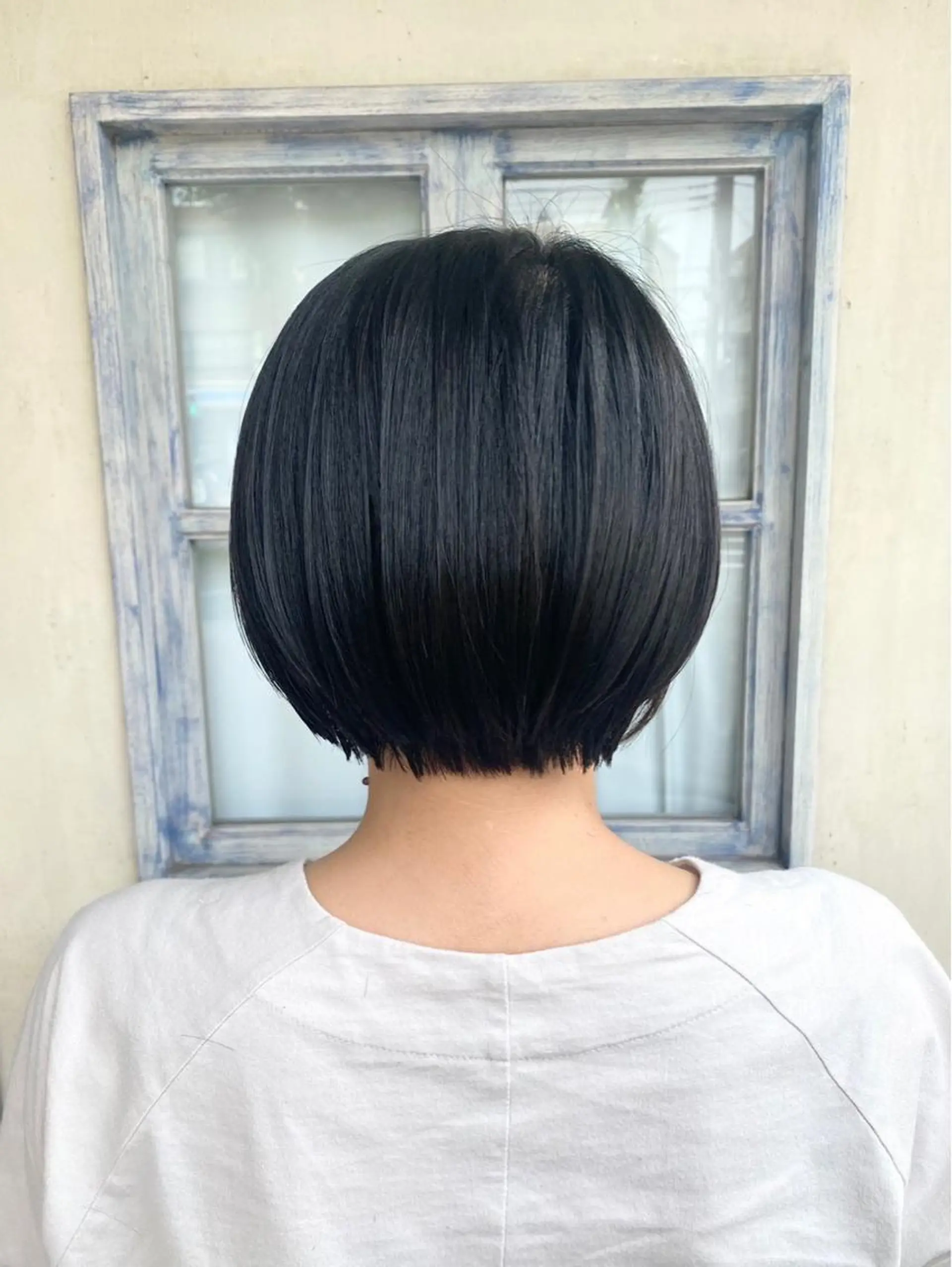 ショート ショートボブ ボブ ショートヘア amie by afloat(エイミーバイアフロート)所属・井上 日菜乃のヘアスタイル