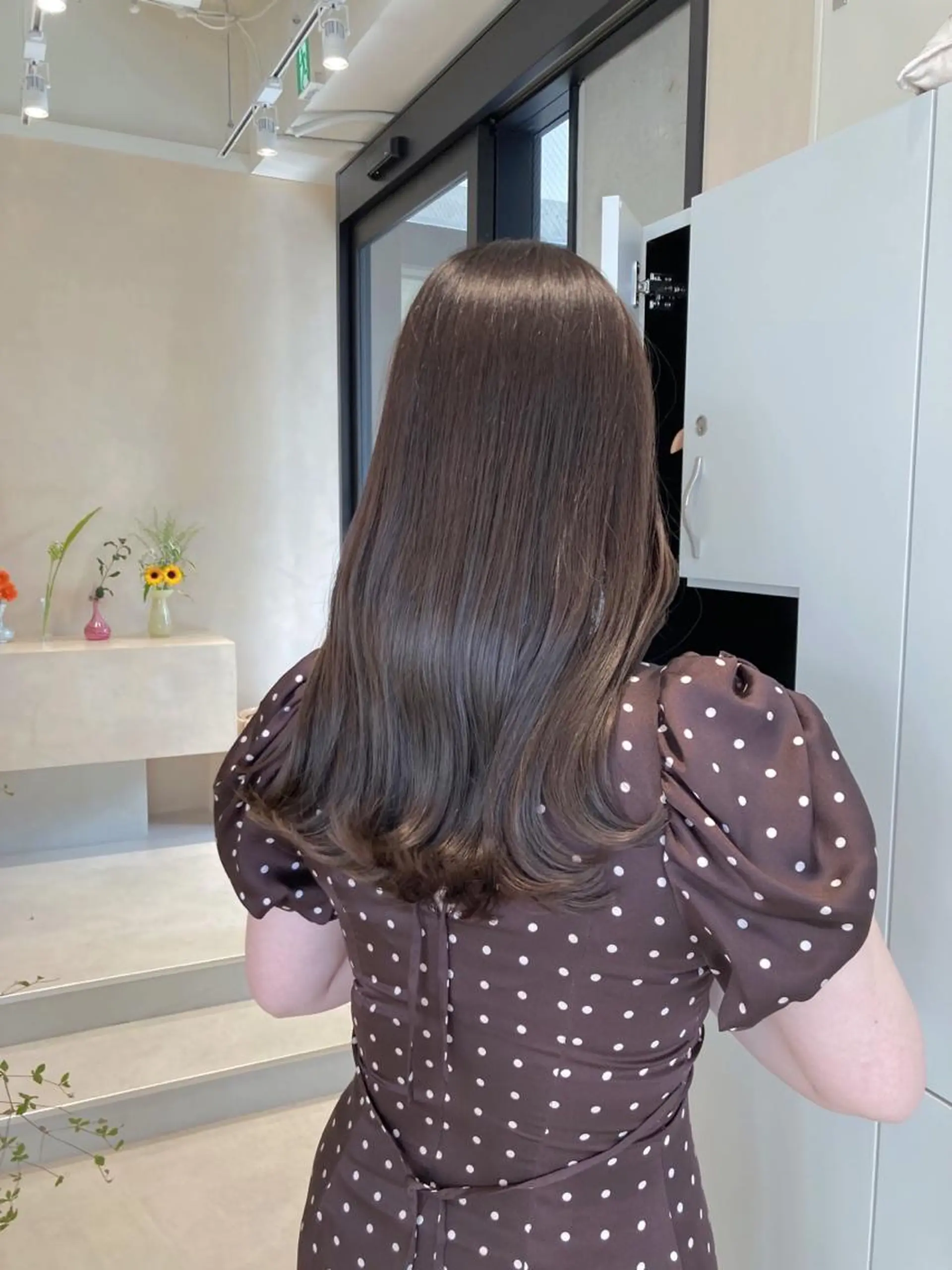 セミロング カラー ラベンダーカラー 髪質改善 トリートメント MURANAKA RYOのヘアスタイル