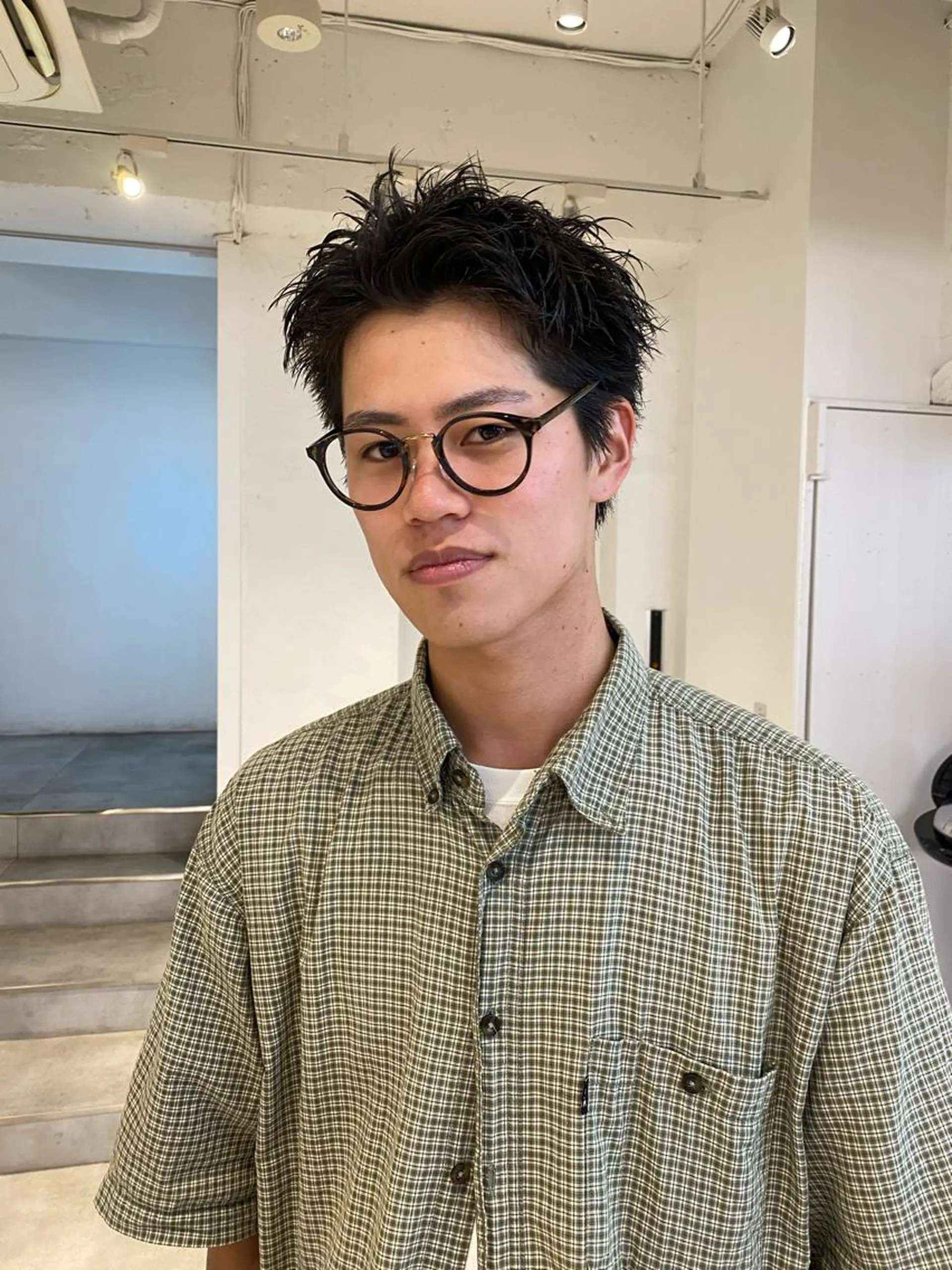 ショート メンズ 新宿【メンズパーマ】 塩澤太一のヘアスタイル